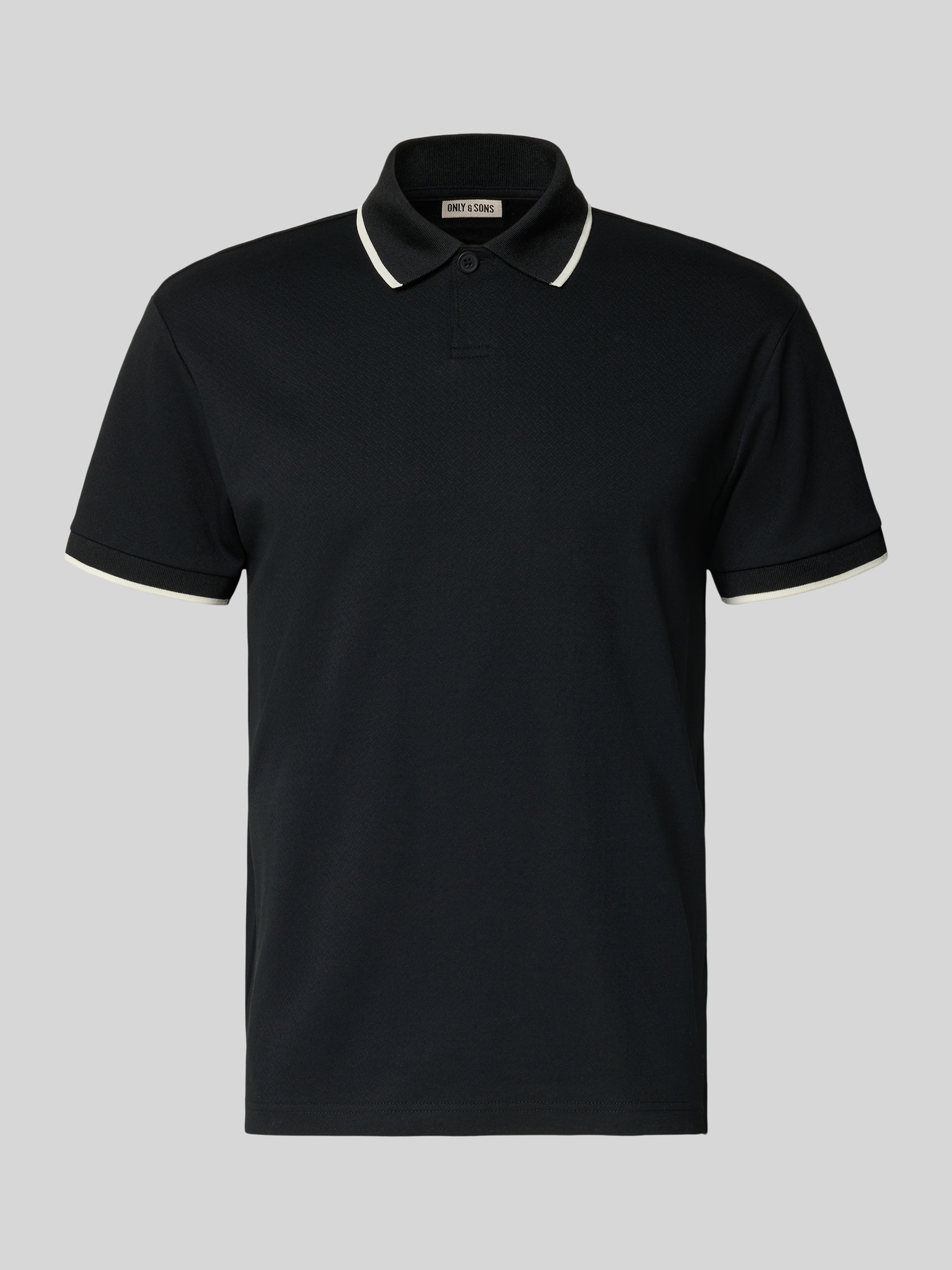 Only & Sons - Poloshirt - Herren - L - Schwarz
