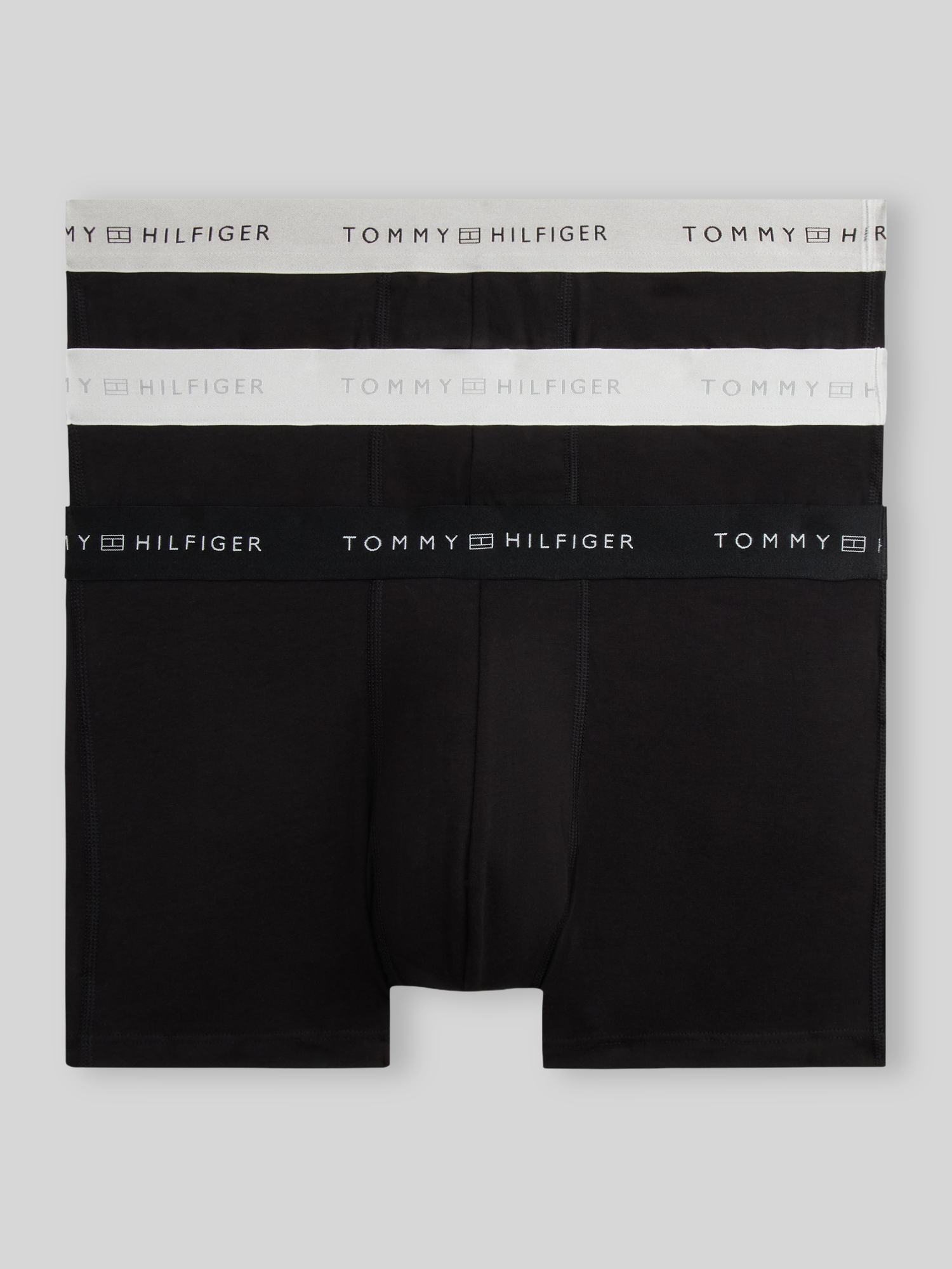Tommy Hilfiger Herren Schwarz Pants-Trunks, Gr. L