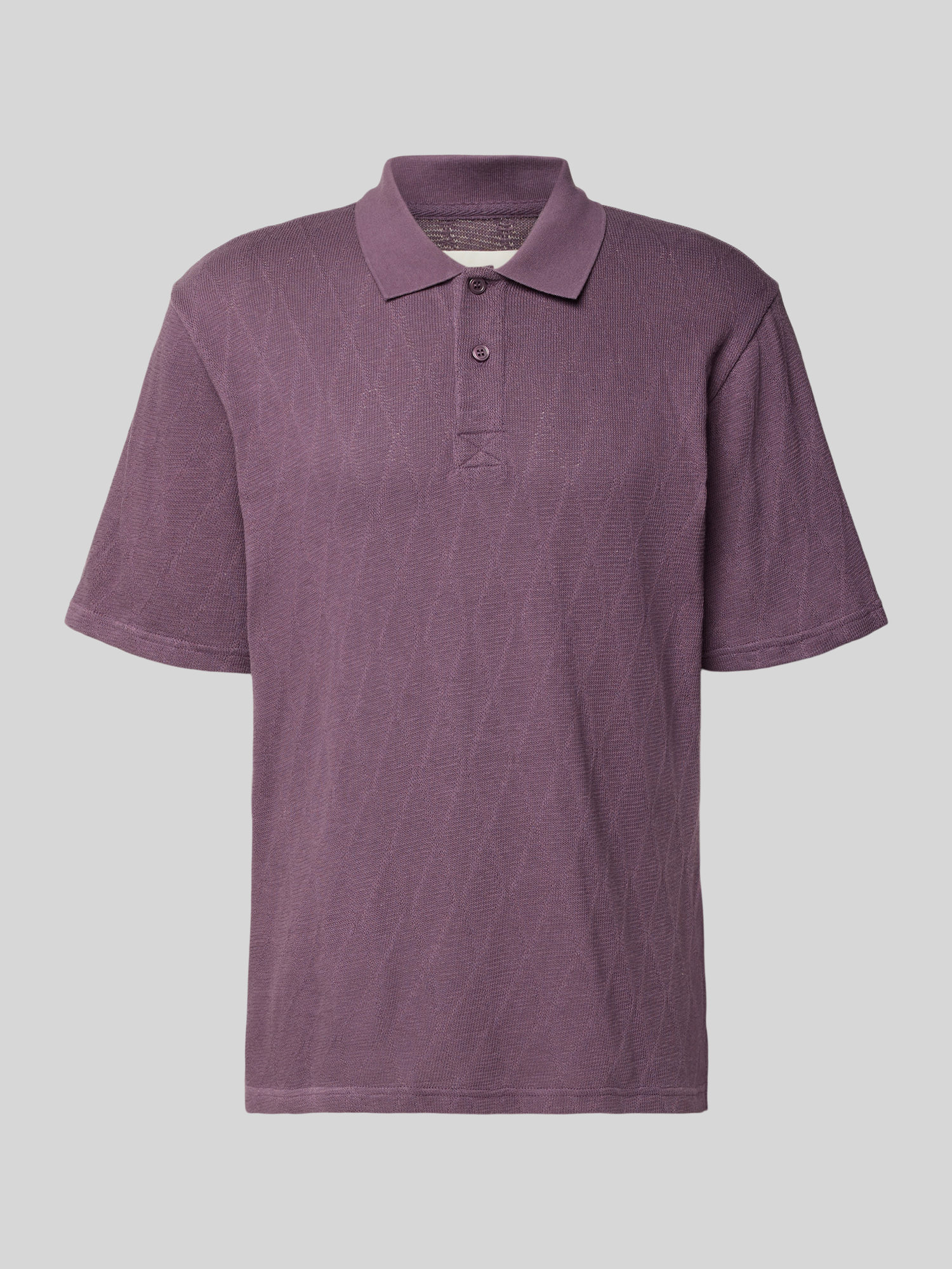 Wood Wood Herren Poloshirt - Violett - S