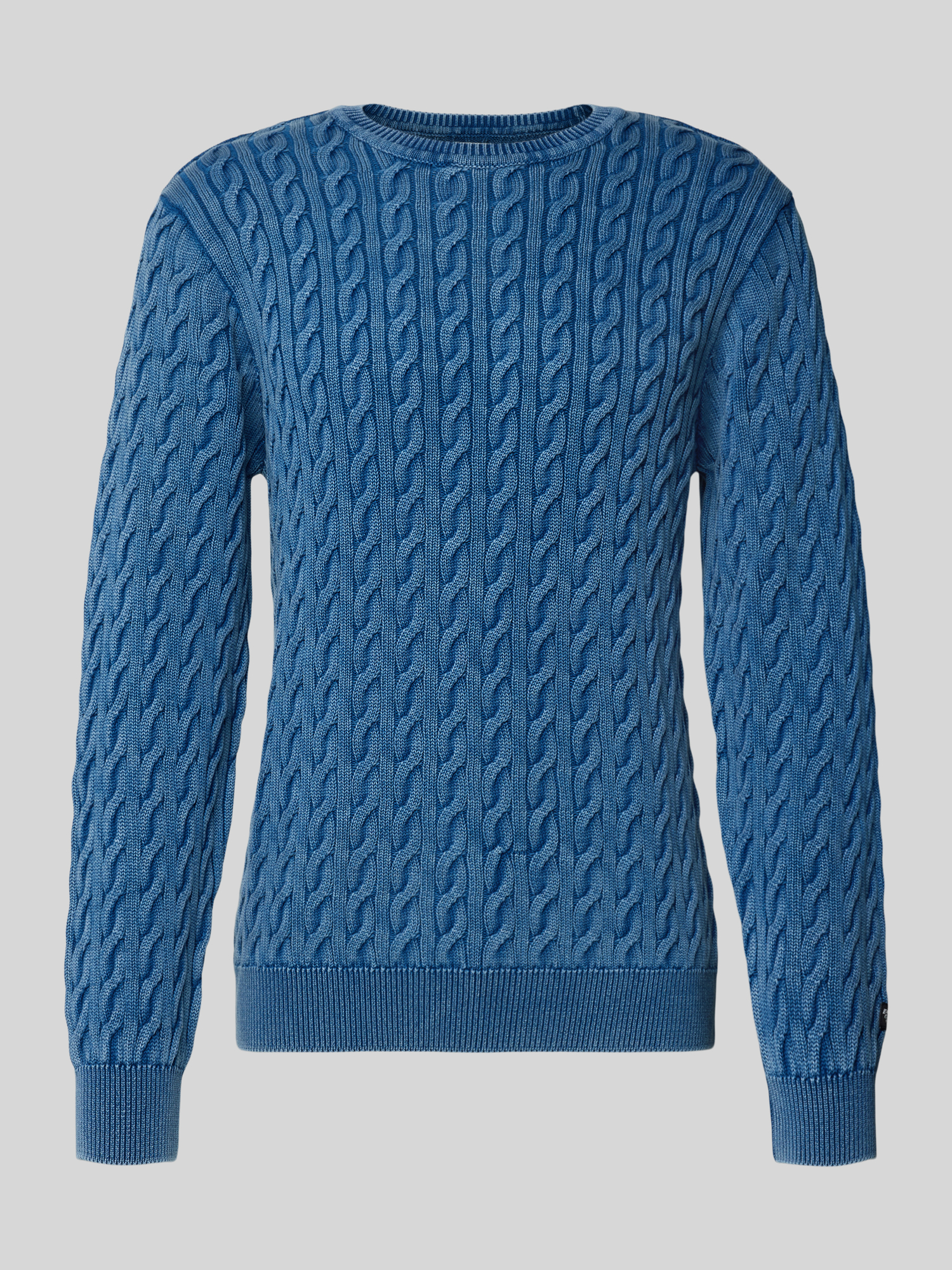 Levi's® Herren Pullover Rundhals Baumwolle Gr. XL Jeansblau