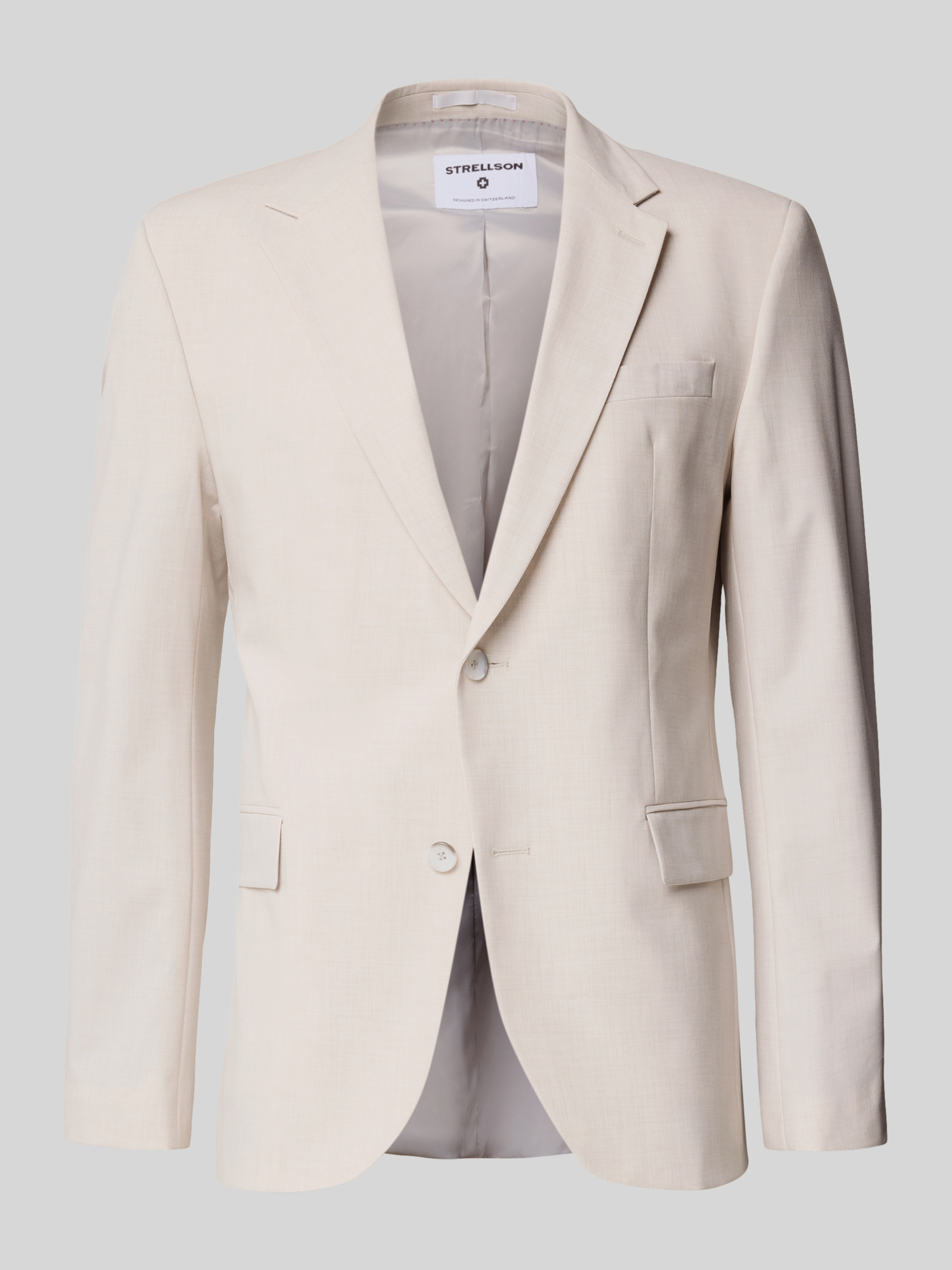 Strellson Herren Sakko Aidan 3 - Blau (Offwhite) - Gr. 50