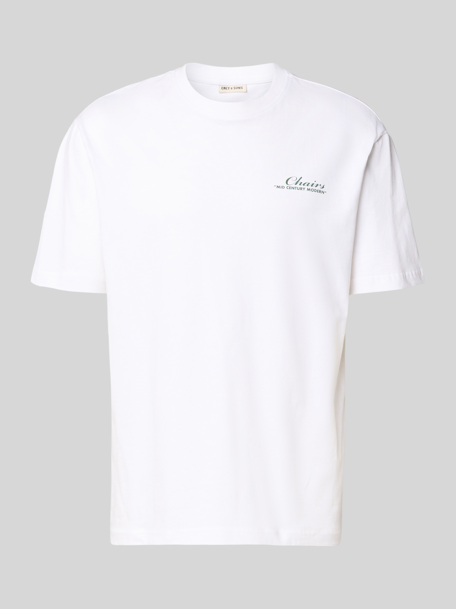 Only & Sons Herren T-Shirt Gr. M Weiss