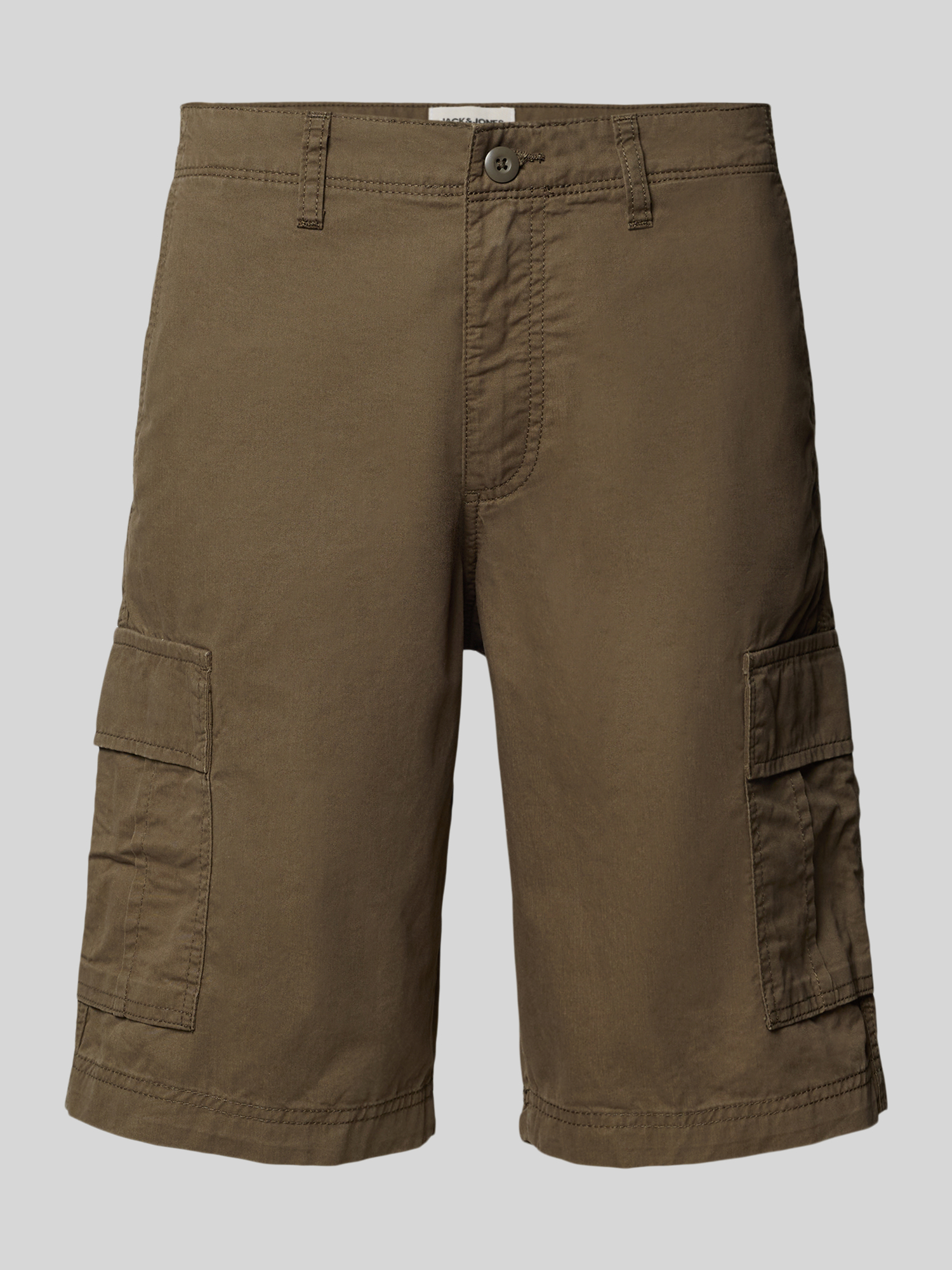 Jack & Jones Herren Cargo Shorts - Oliv - M