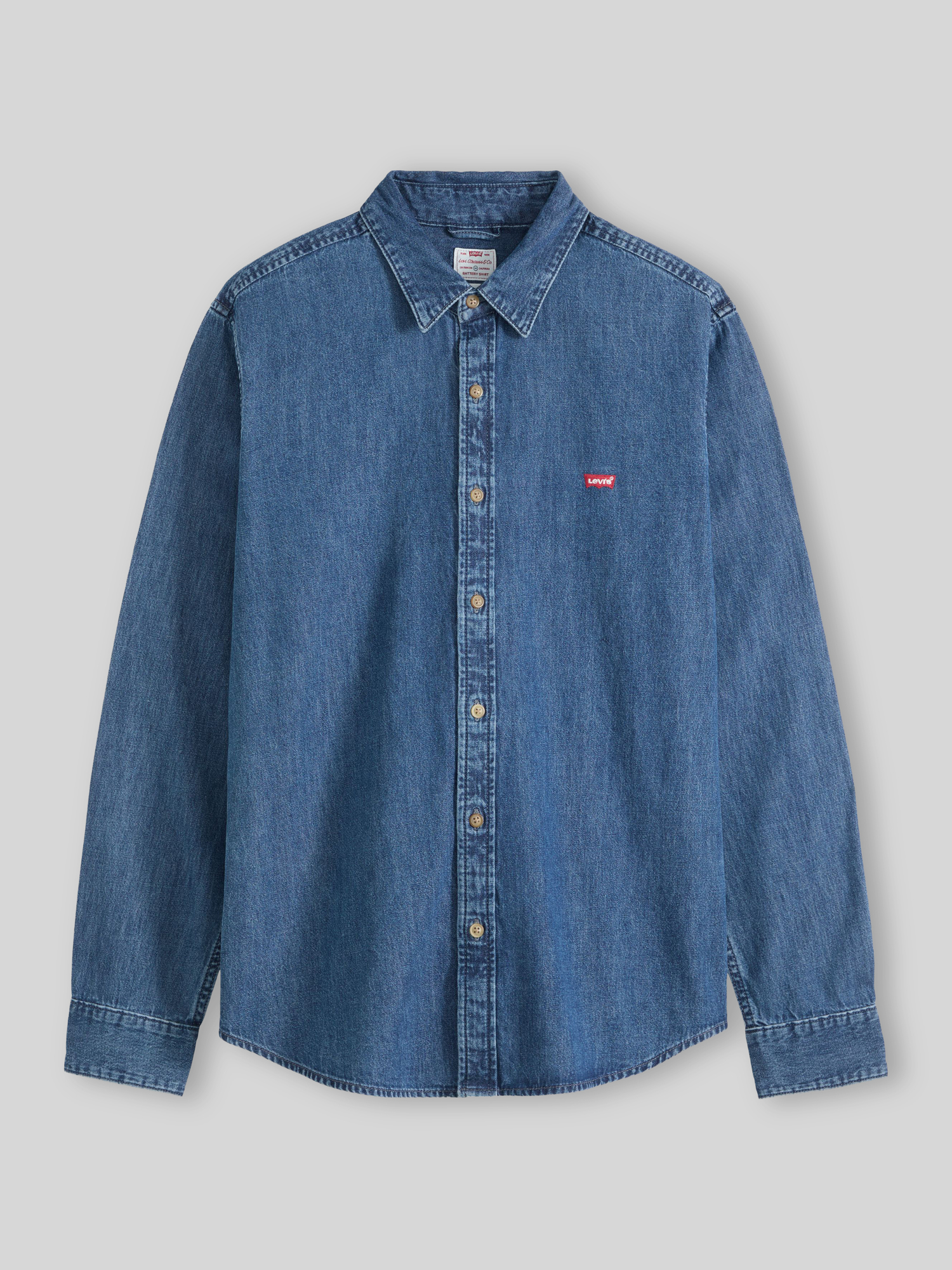 Levi's® - Herren - Jeanshemd - Regular Fit - Jeansblau - M