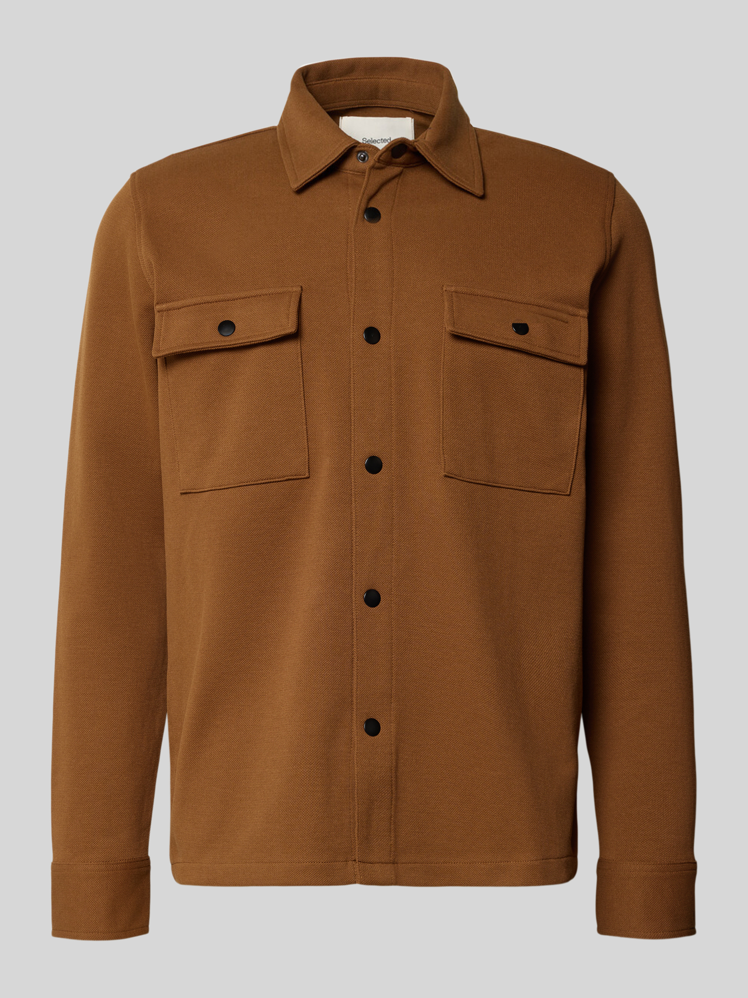 Selected Homme - Herren - Freizeithemd - Relaxed Fit - Camel - S