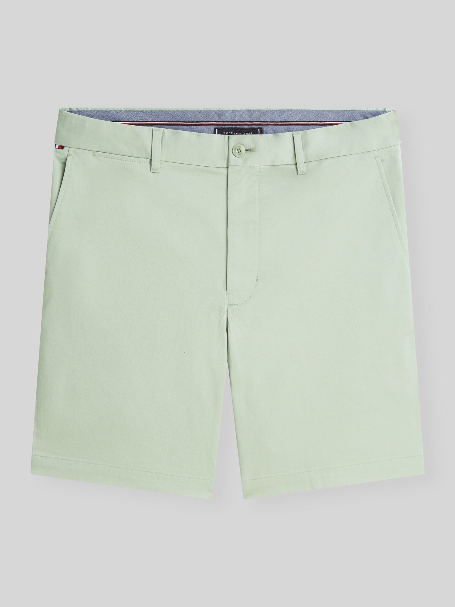 Tommy Hilfiger Herren Chino Shorts Regular Fit Gr. 38 Mint