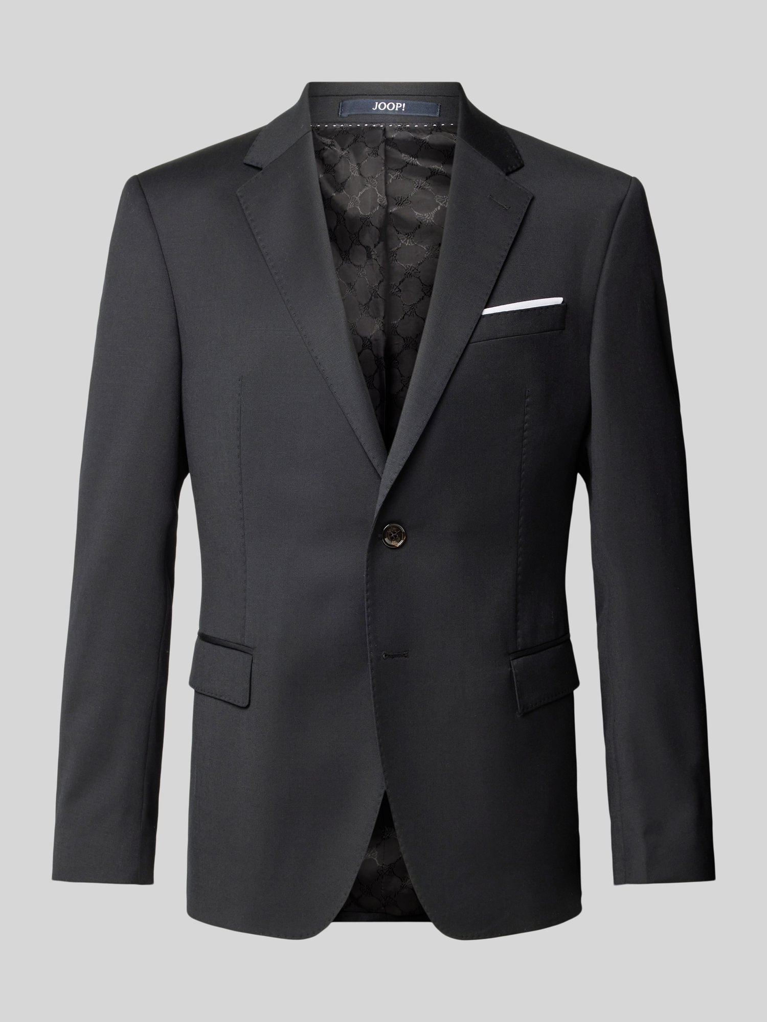 Joop! Herren Schwarz Sakko Wolle Slim Fit - Bild 5