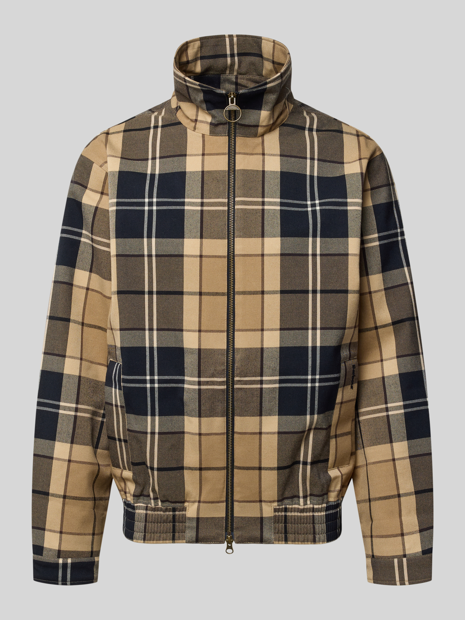Barbour Tartan Waterproof Bomber Jacket - Bild 3