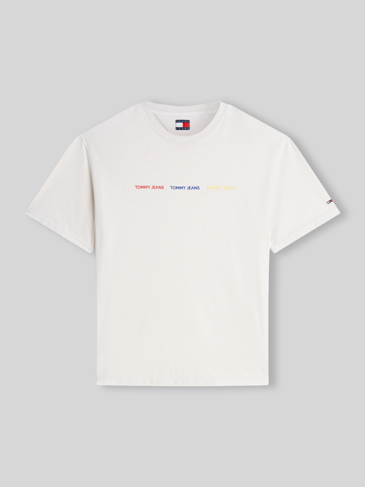 Tommy Jeans - Herren - T-Shirt - S - Weiss