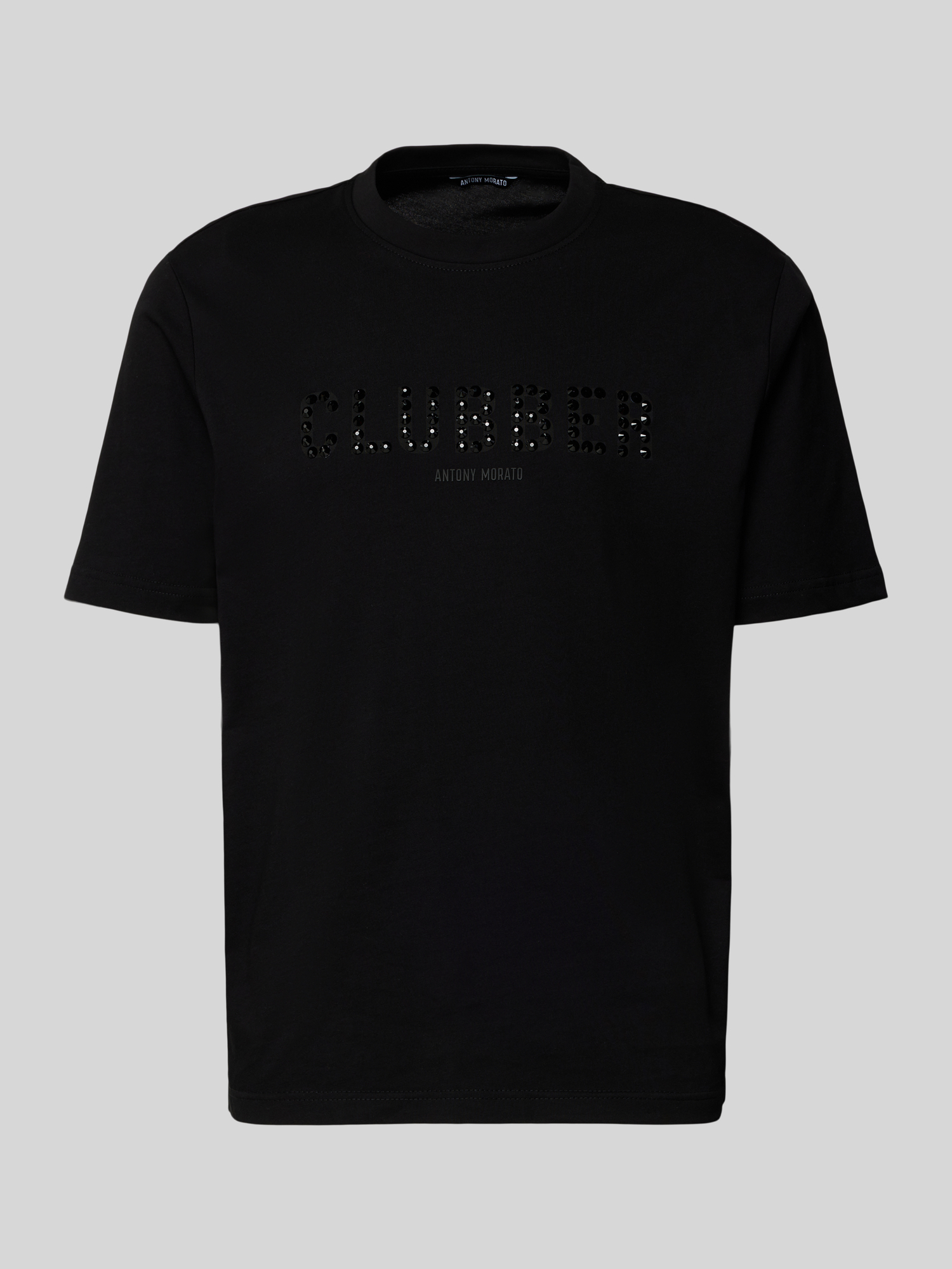 Antony Morato Herren T-Shirt M Schwarz Baumwolle