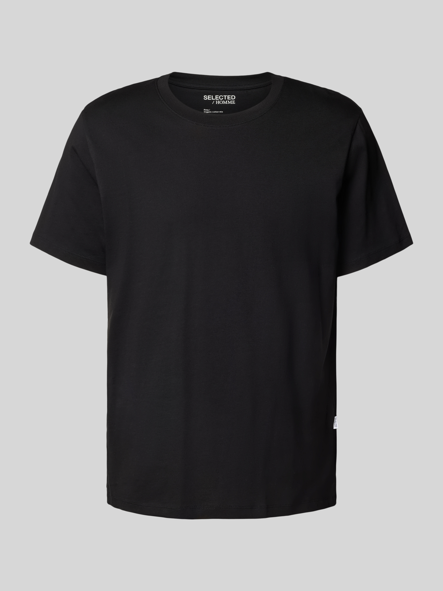 Selected Homme Herren Rundhals T-Shirt SLHASPEN - Regular Fit - Bild 6