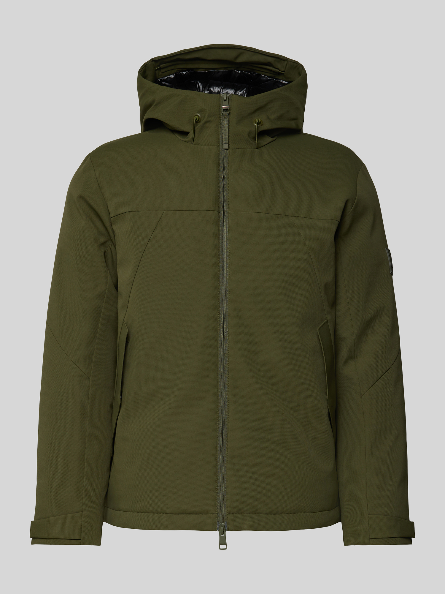 Tommy Hilfiger Herren Regenjacke - Regular Fit - Oliv - L