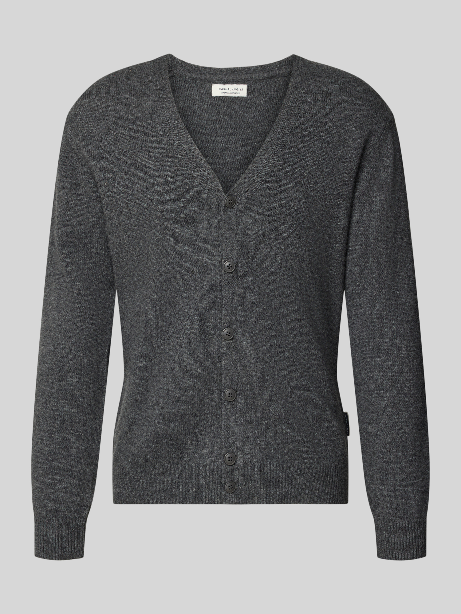 Casual Friday Grau Strickjacke Karl - Bild 3