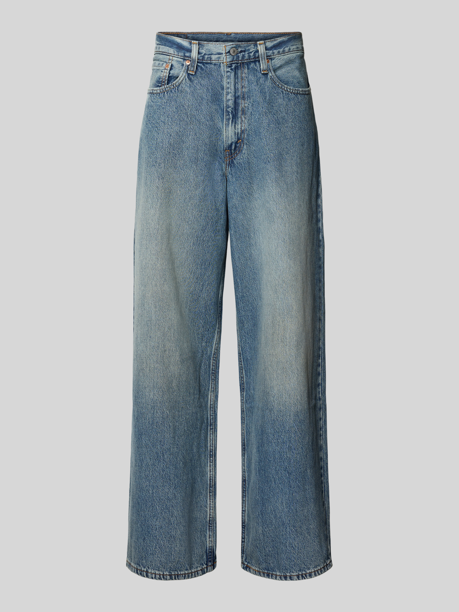 Levi's® Herren Baggy Jeans 33/32 Rauchblau Baumwolle