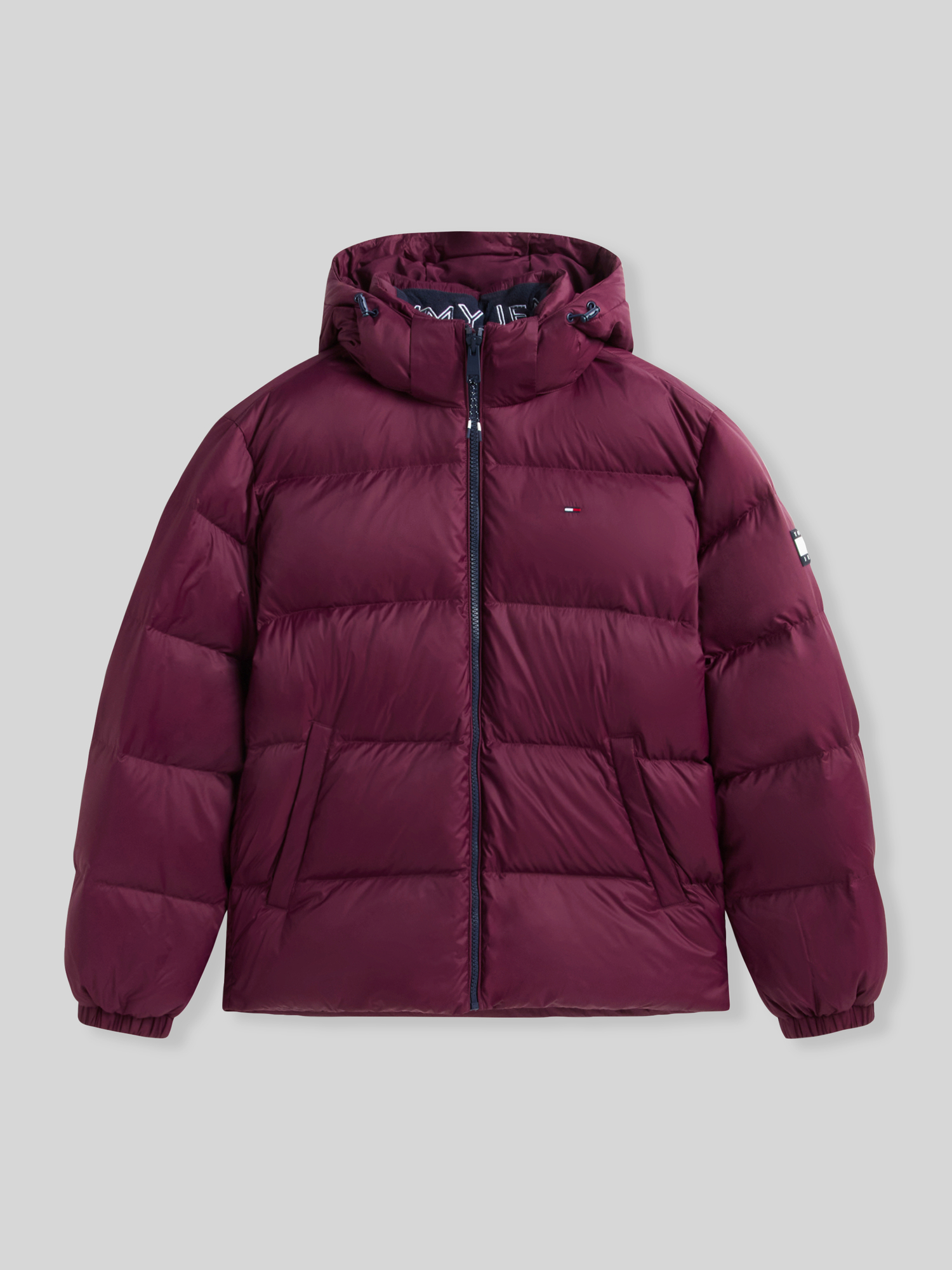 Tommy Jeans Herren Bordeaux Tommy Hilfiger Daunenjacken, Gr. M