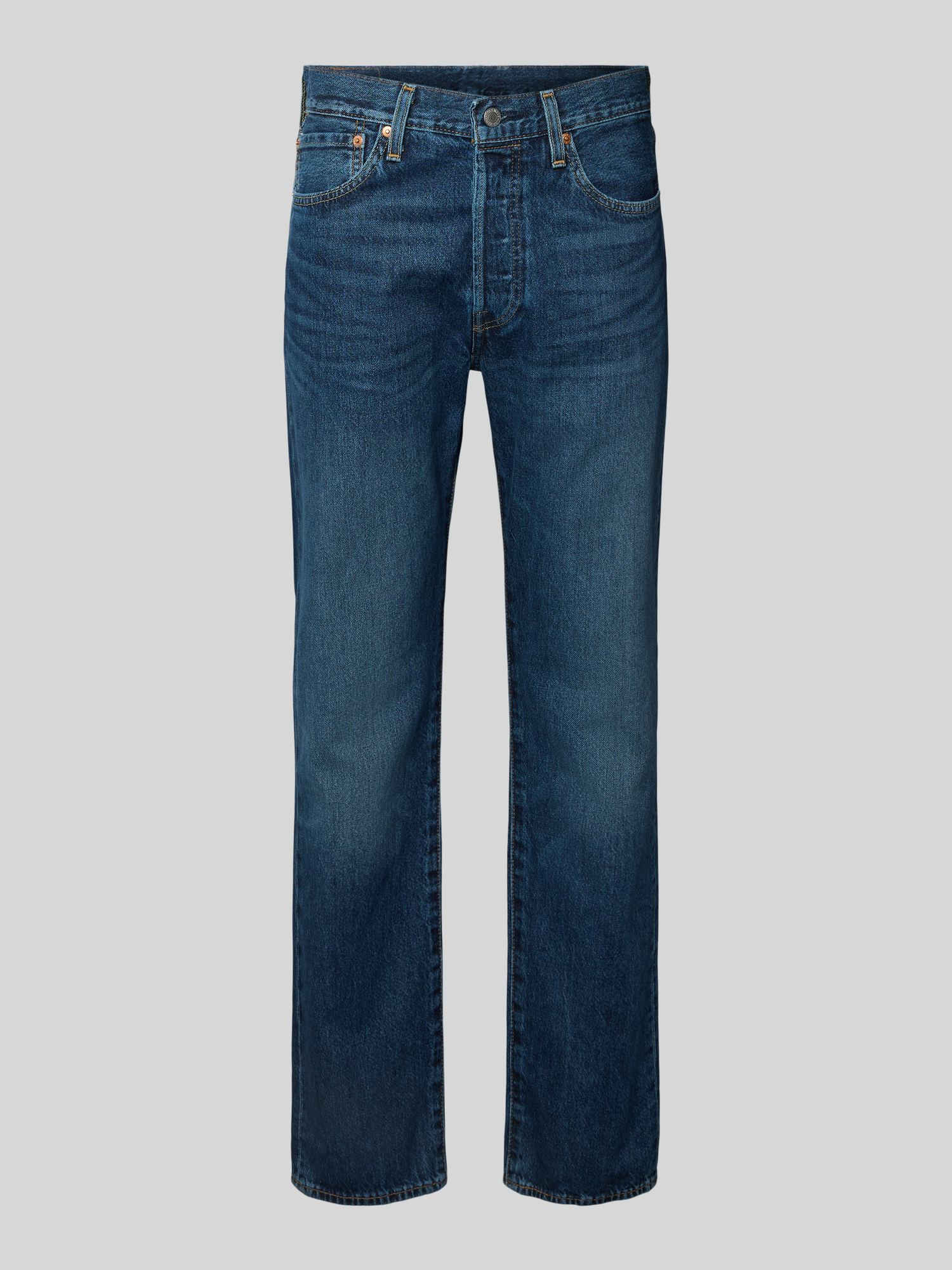 Levi's® Herren Jeans 501® Straight Fit Baumwolle 32/32 Jeansblau - Bild 12