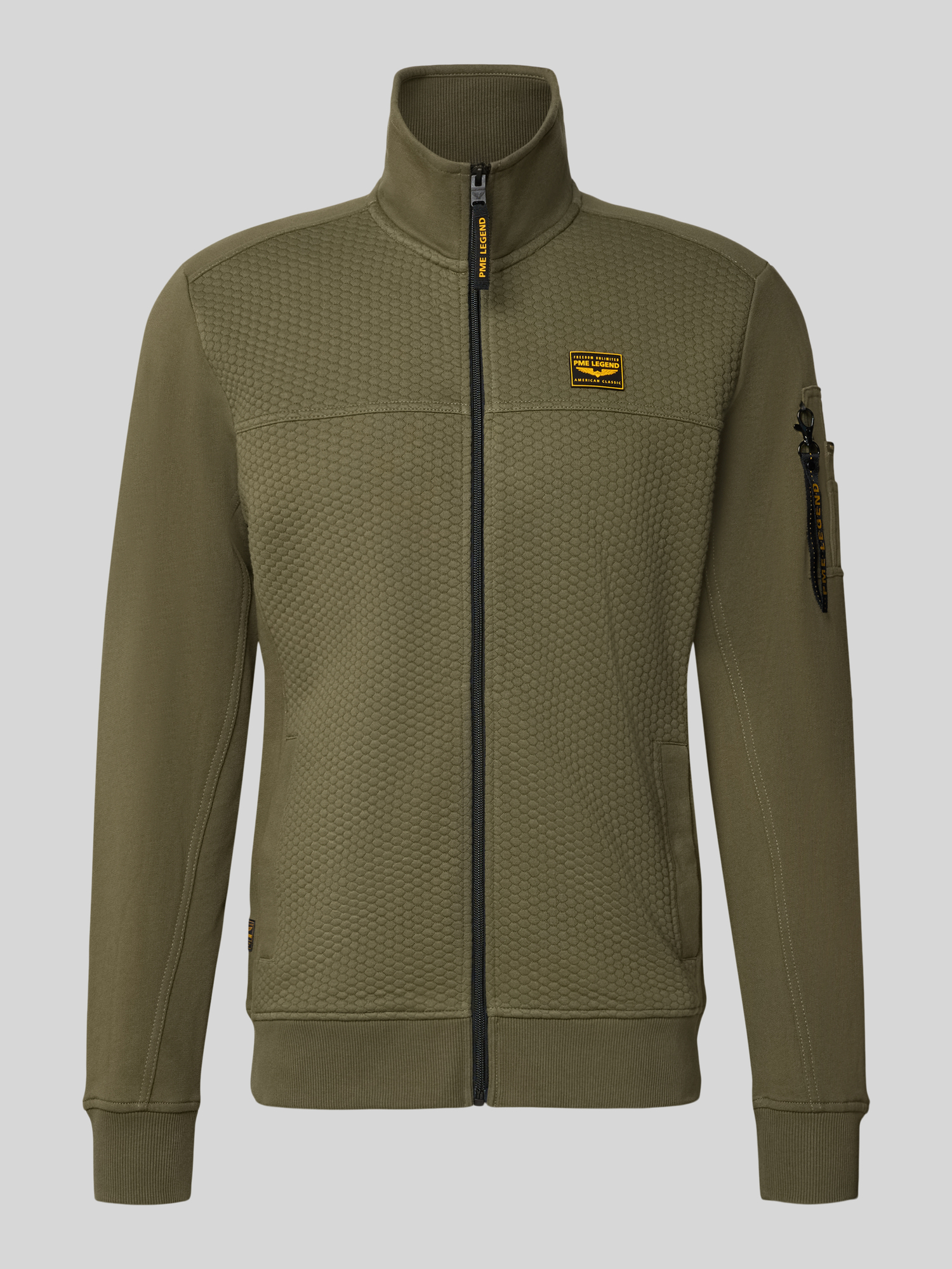 Pme Legend Herren Oliv Sweatjacken, Grün, Gr. Übergröße Xxxl