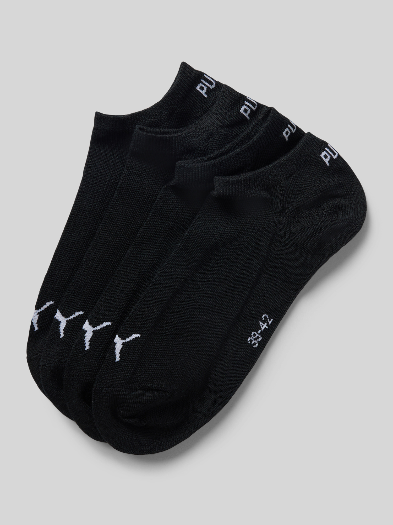 Puma - Herren - Sneakersocken - 39/42 - Schwarz