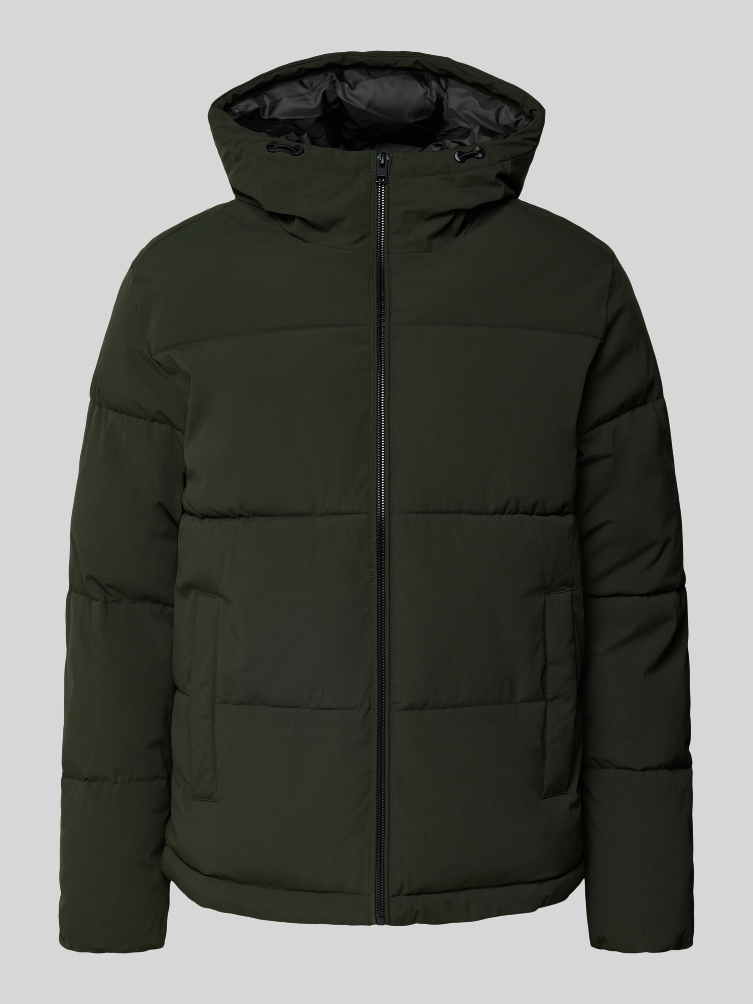 Jack & Jones Herren Oliv Puffer Jackets, Grün, Gr. Xl