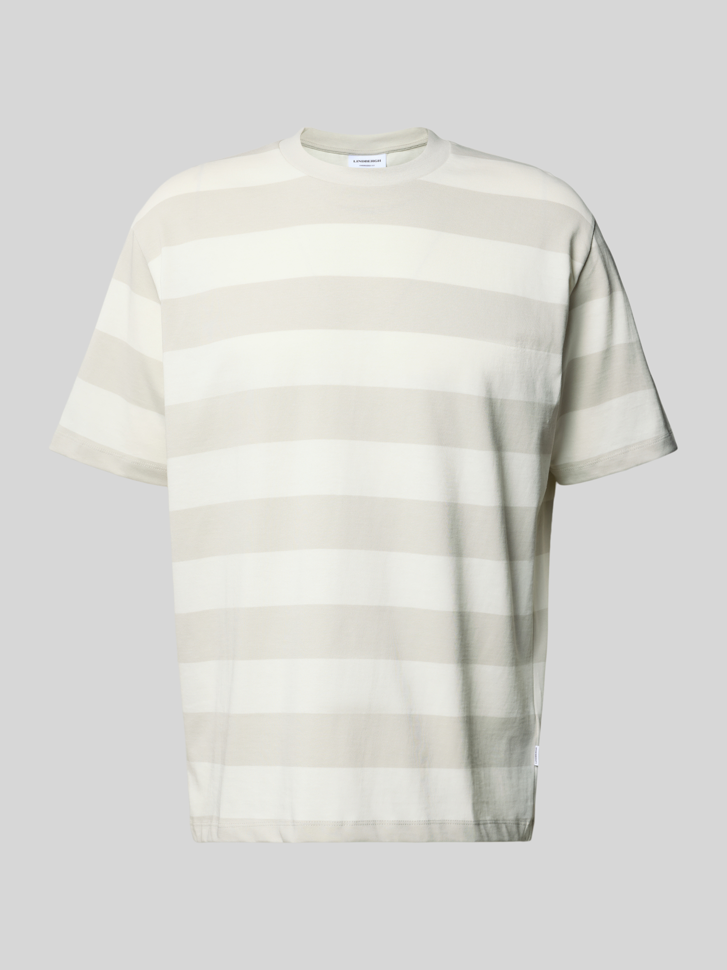 Lindbergh Herren T-Shirt L Hellgrau