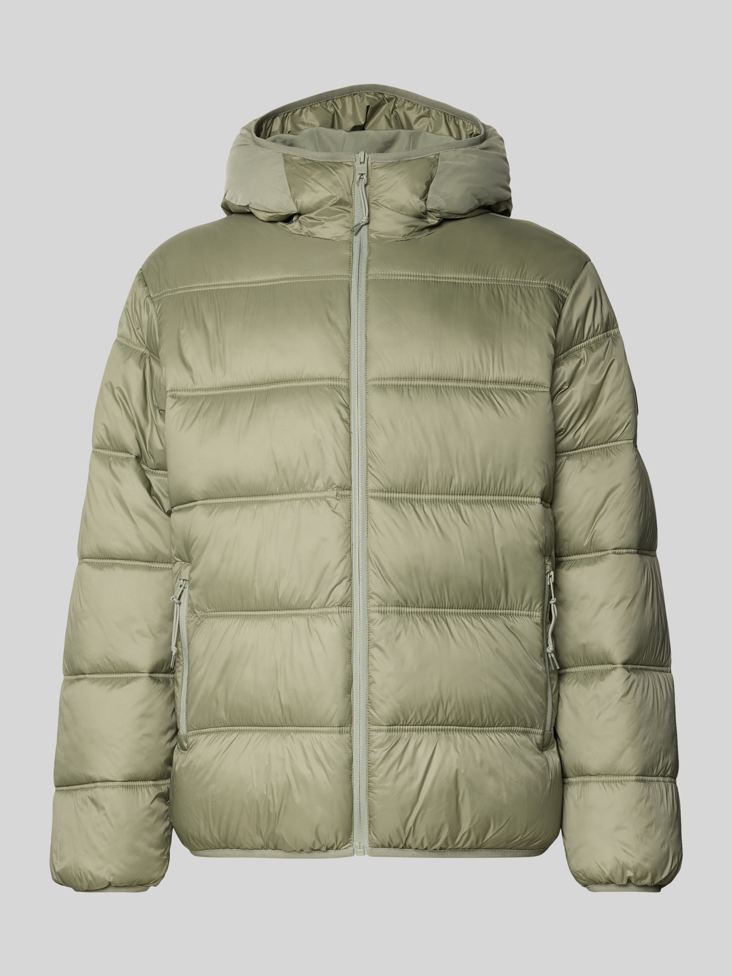 Tommy Jeans - Herren - Steppjacke - L - Oliv - Mesh