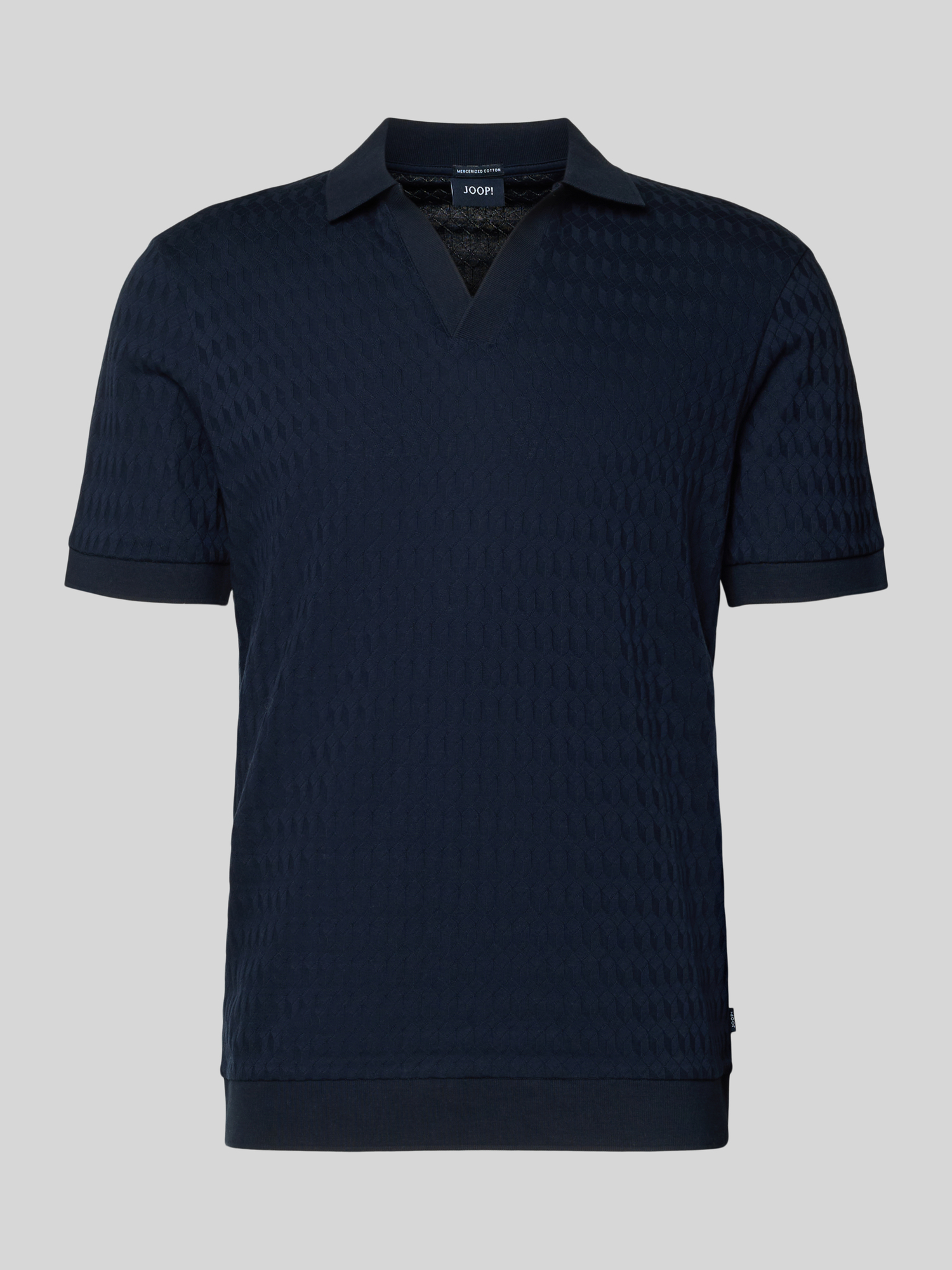 JOOP! Collection Herren Poloshirt Marine Baumwolle Gr. XL