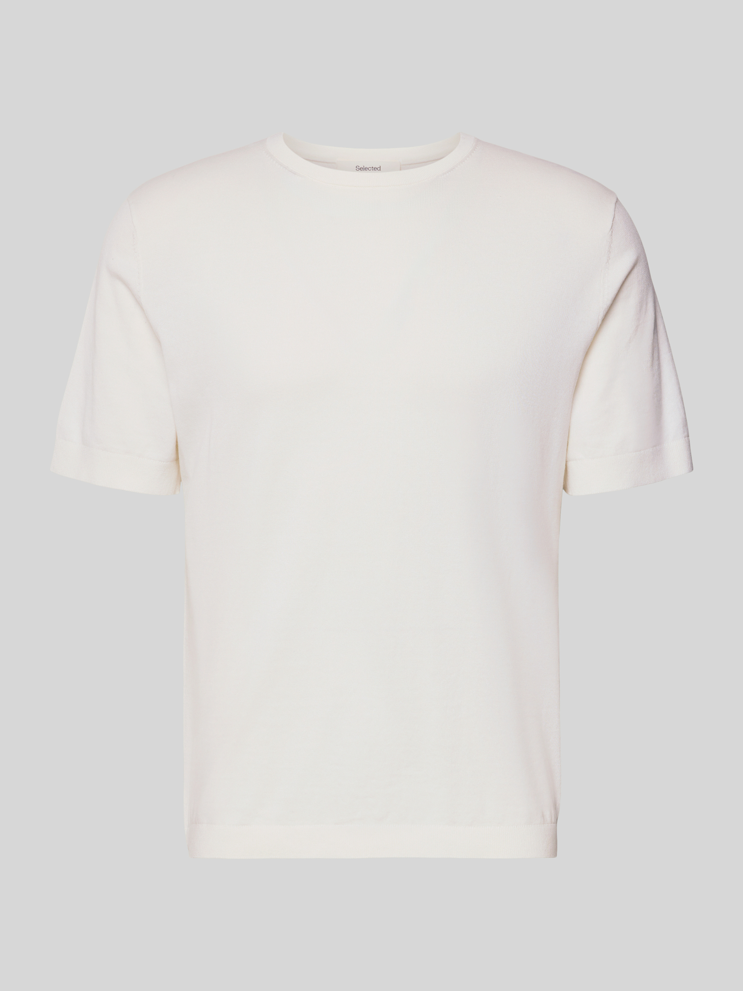 Selected Homme - T-Shirt - Herren - XXL - Offwhite