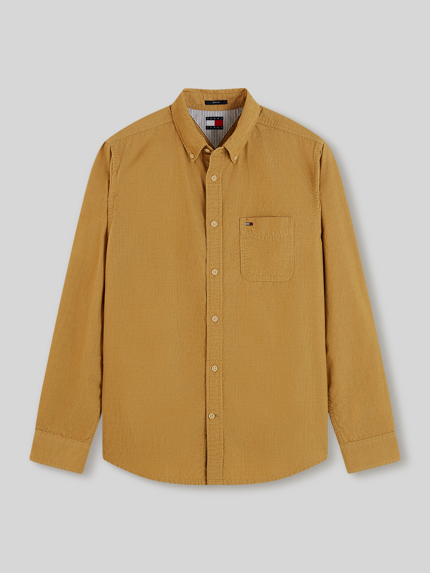 Tommy Jeans Herren Beige Tommy Hilfiger Freizeithemden, Gr. Übergröße Xxl