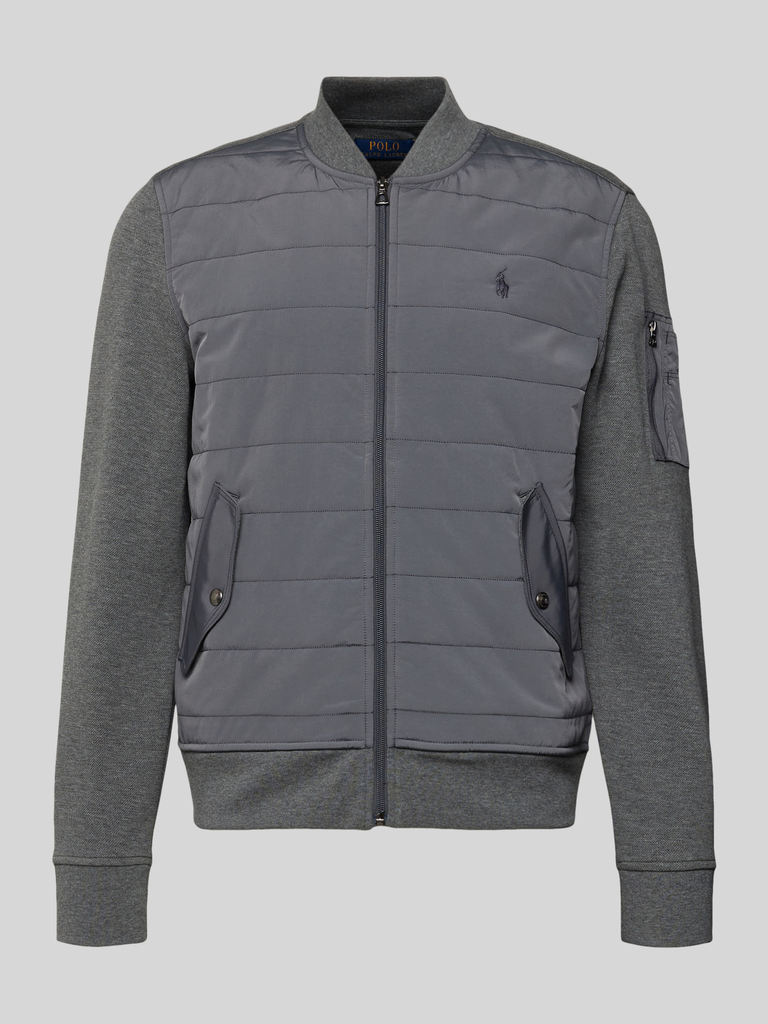 Polo Ralph Lauren - Herren Steppjacke - Anthrazit Melange - XL
