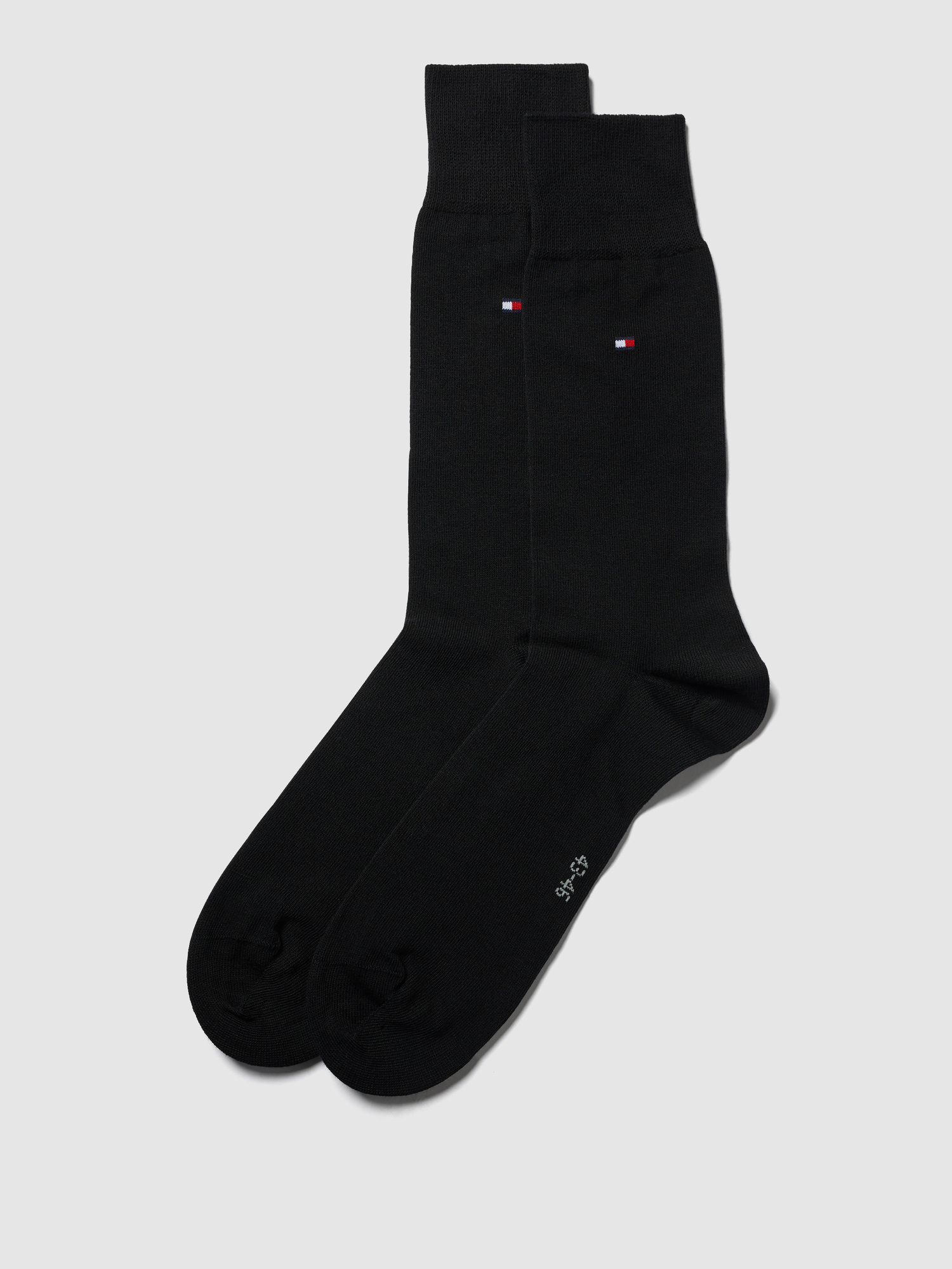 Tommy Hilfiger Herren Schwarz Lange Socken 39_42 - Bild 3
