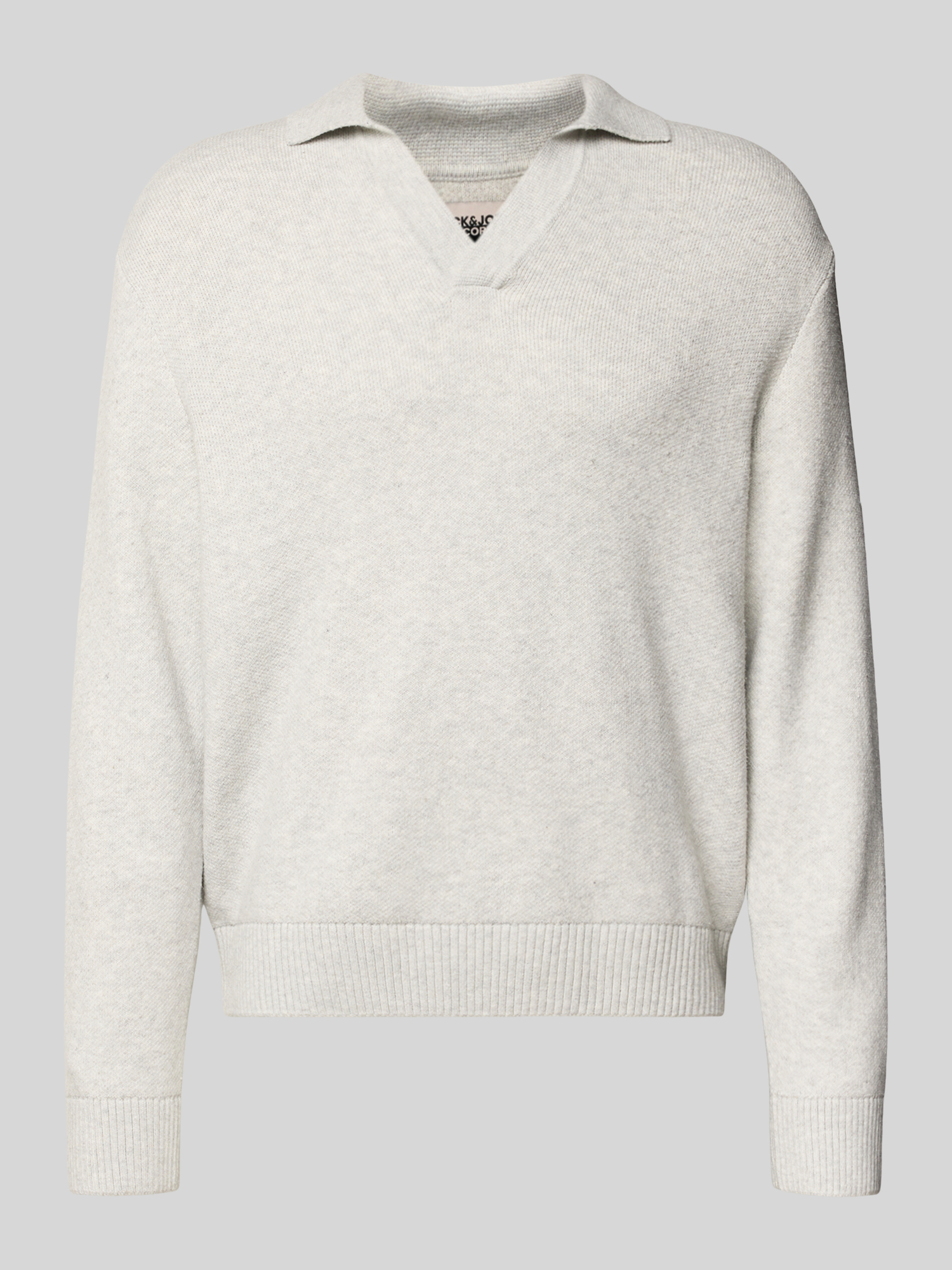 Jack & Jones - Pullover - Herren - XL - Hellgrau Melange