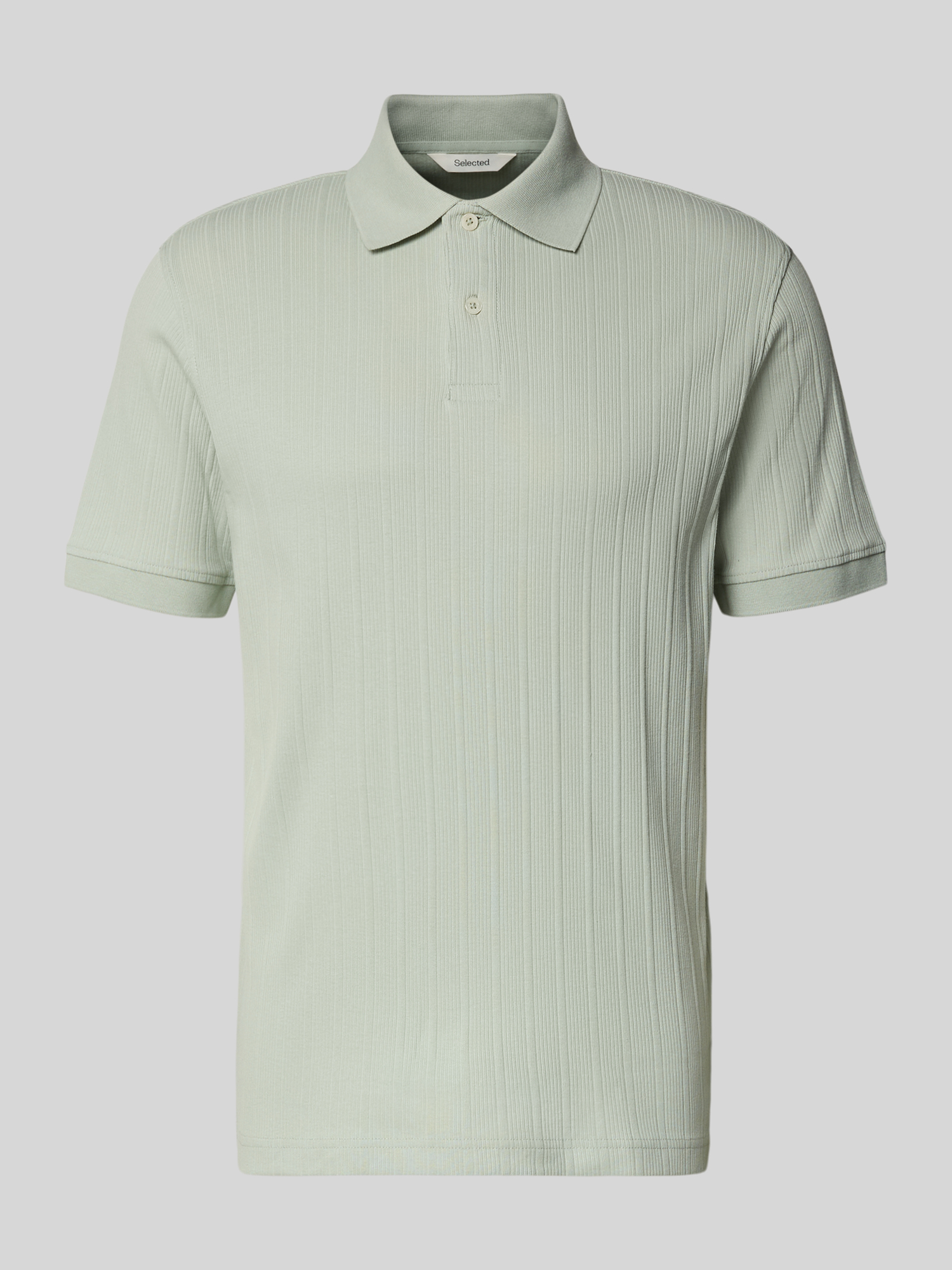 Selected Homme Herren Polohemd Baumwolle Gr. XL Lind
