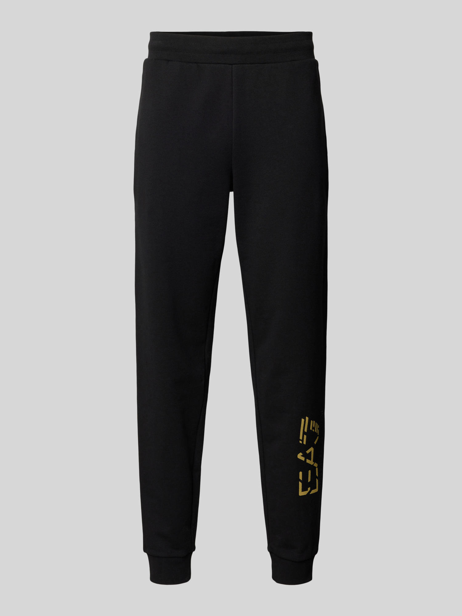 EA7 Emporio Armani Herren Sweatpants Baumwolle L Schwarz