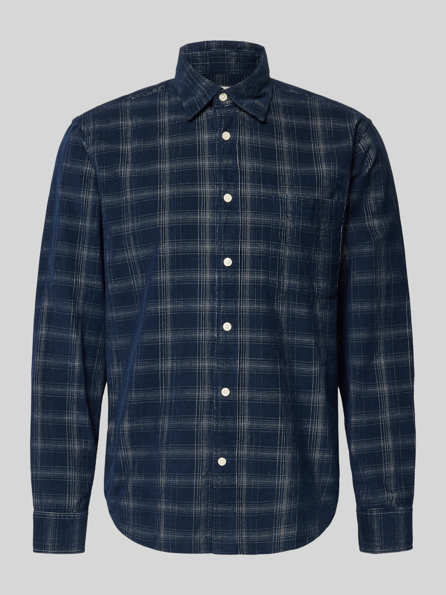 Selected Homme Hemd Herren Baumwolle Dunkelblau Gr. S