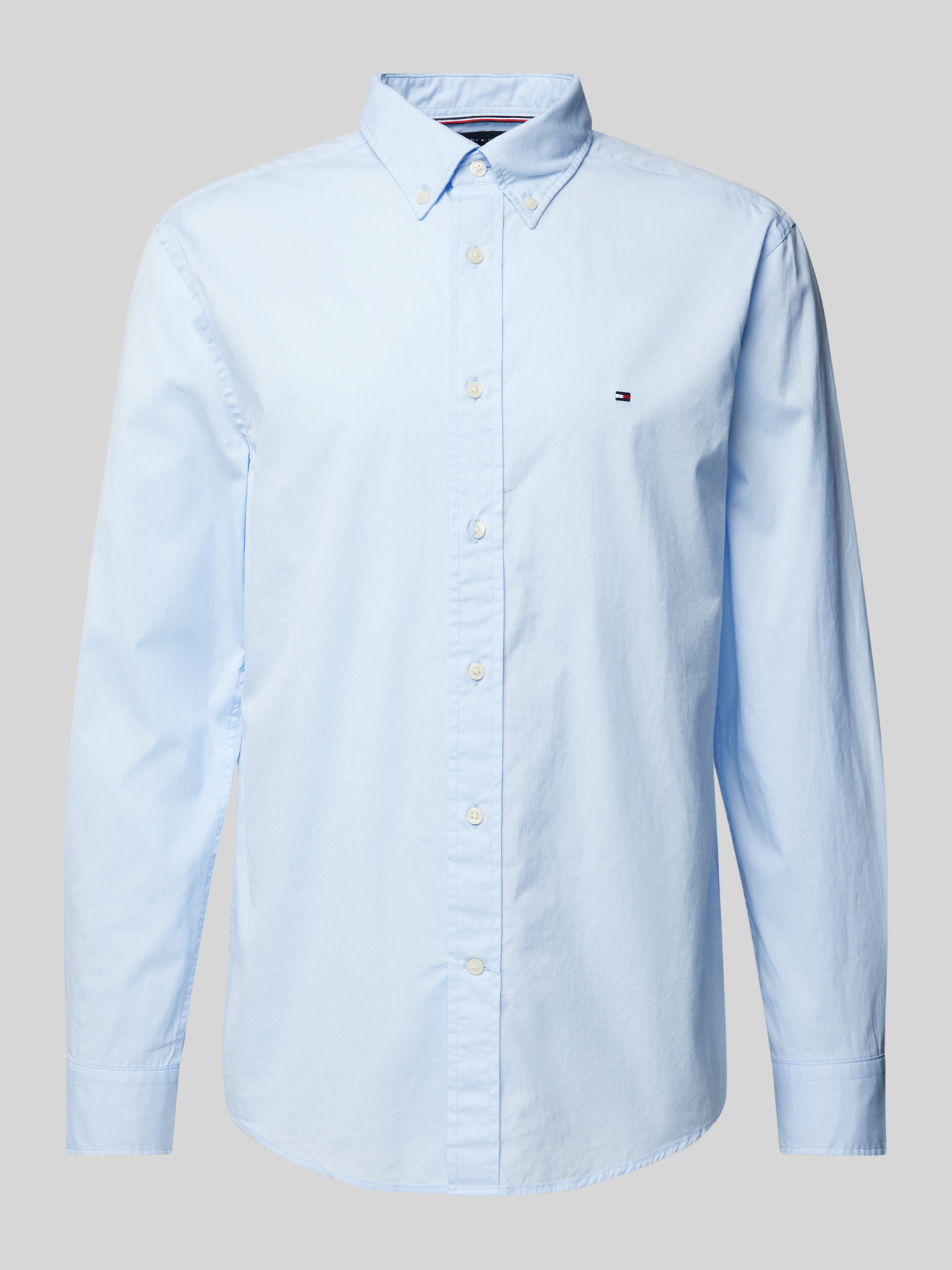 Tommy Hilfiger Herren Core Flex Poplin Solid Rf Shirt Mw0mw39988 L/S Shirt (1er Pack) - Bild 4