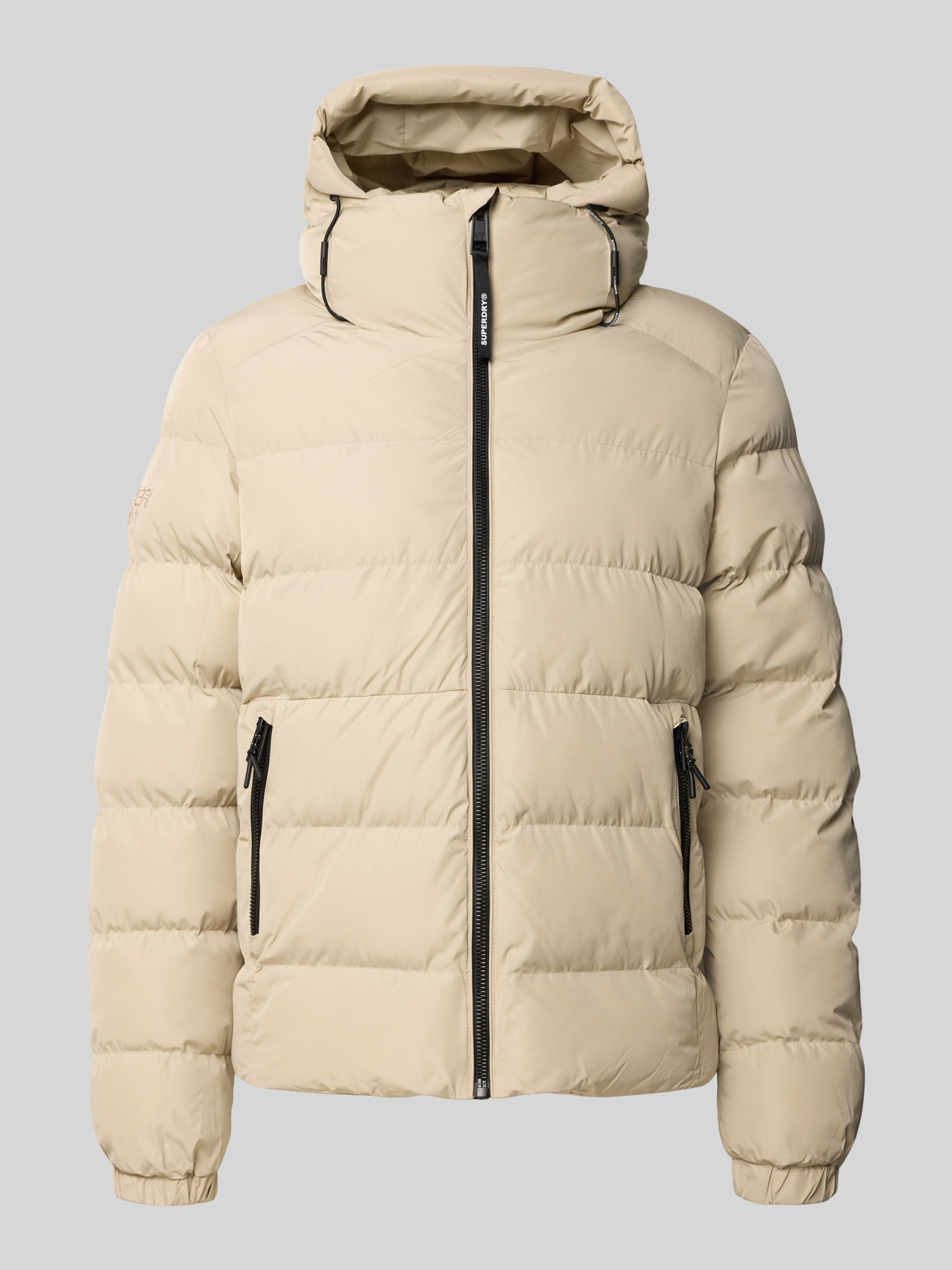 Superdry Blanc Daunenjacke Mit Kapuze - Bild 4