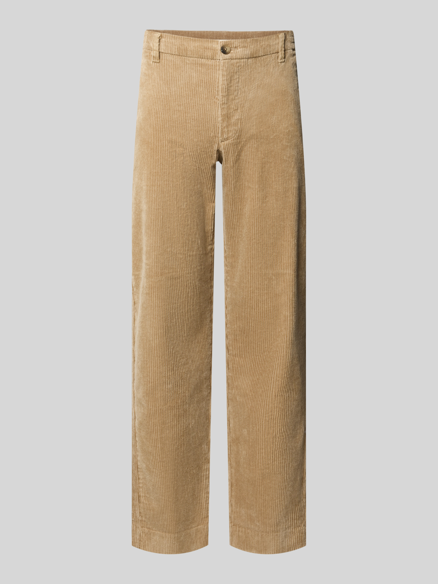 Selected Herren Sand Cordhosen, Beige, Gr. L