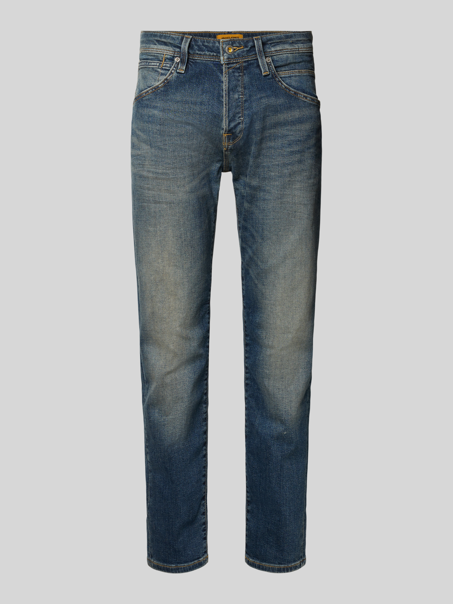 Jack & Jones Herren Tapered Fit Jeans - Gr. 28/32 - Jeansblau