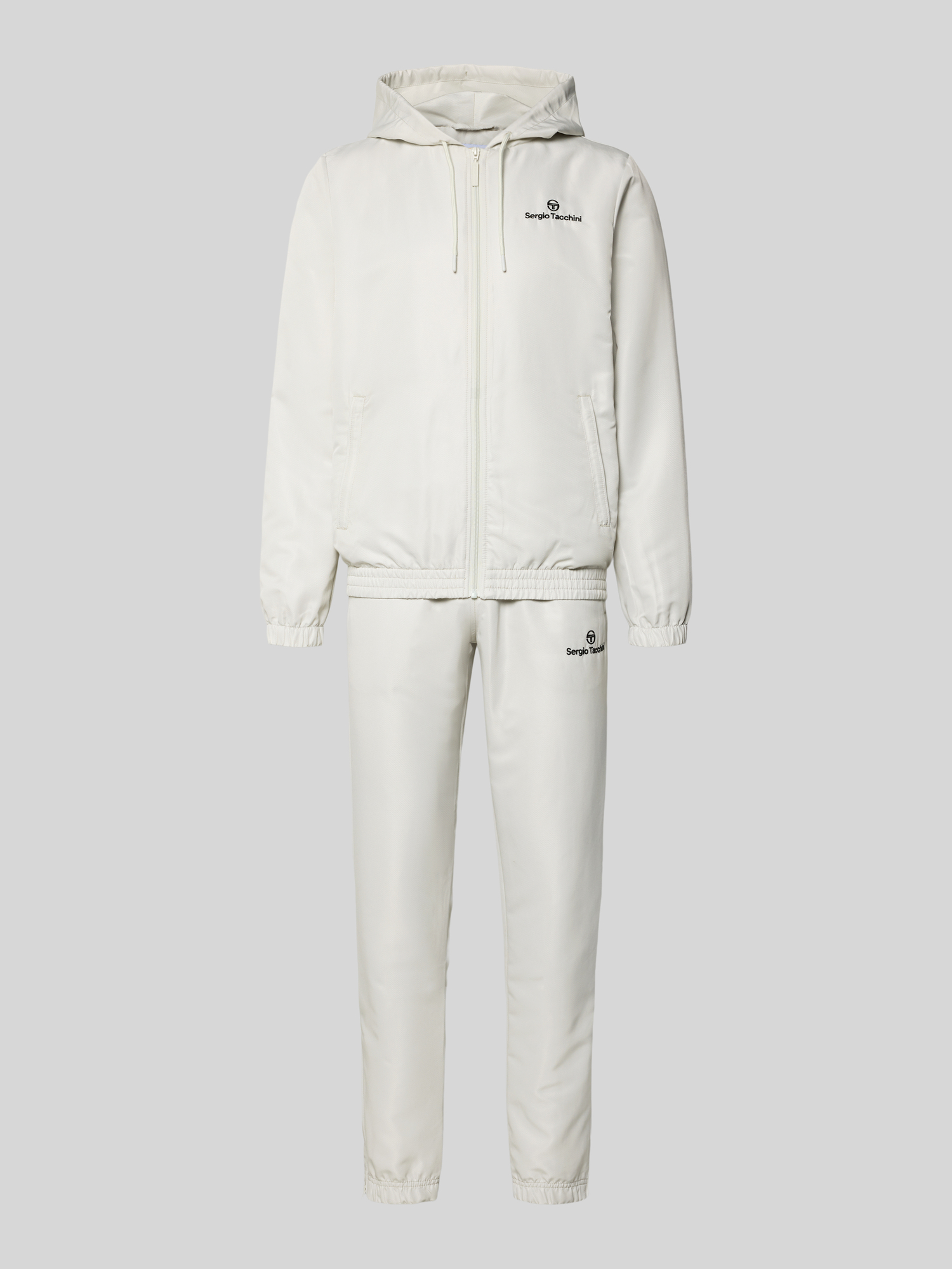 Sergio Tacchini - Trainingsanzug Herren - Regular Fit - XXL - Hellgrau