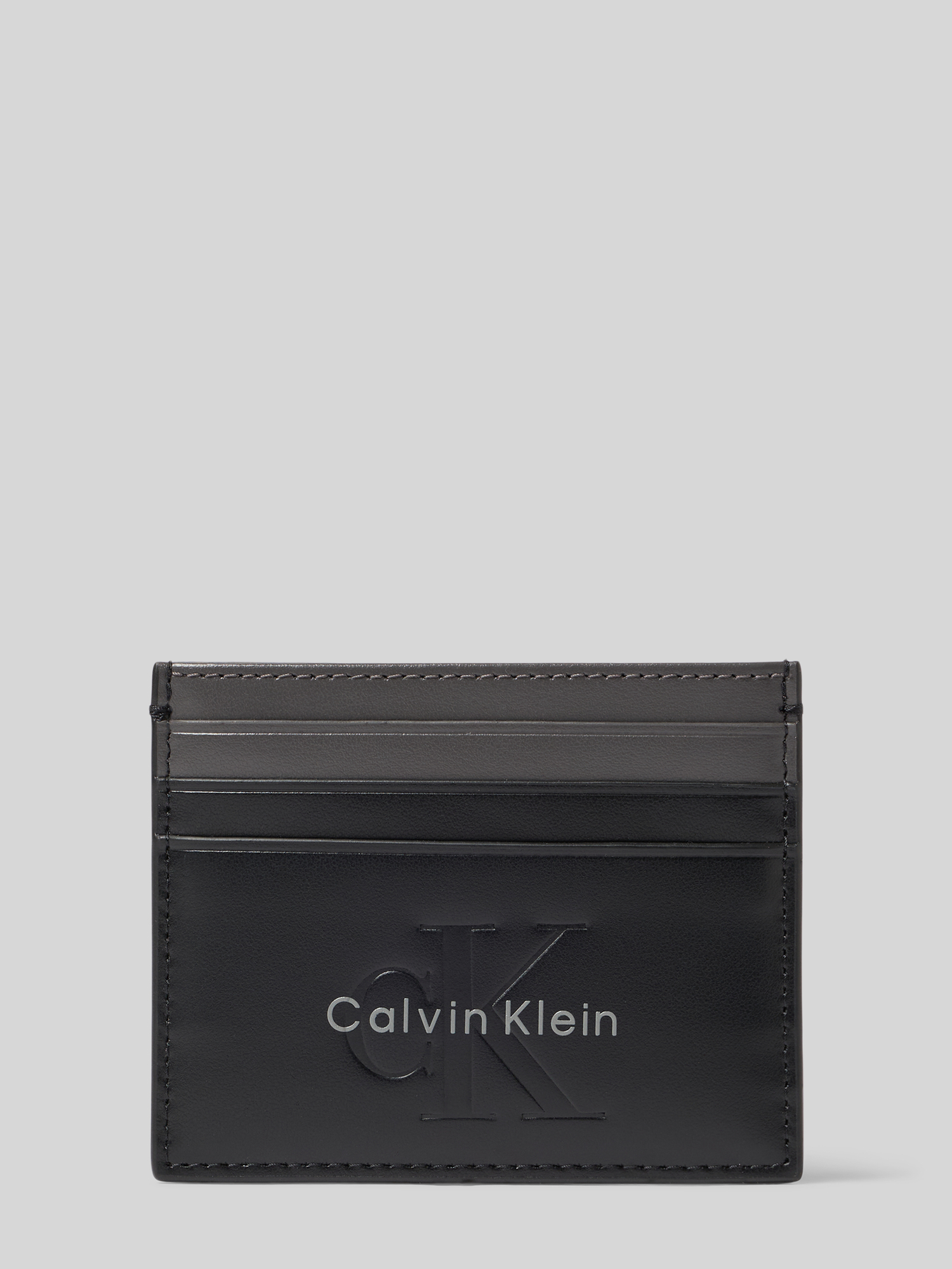 CK Calvin Klein - Herren - Kartenhalter - Rindsleder - Schwarz