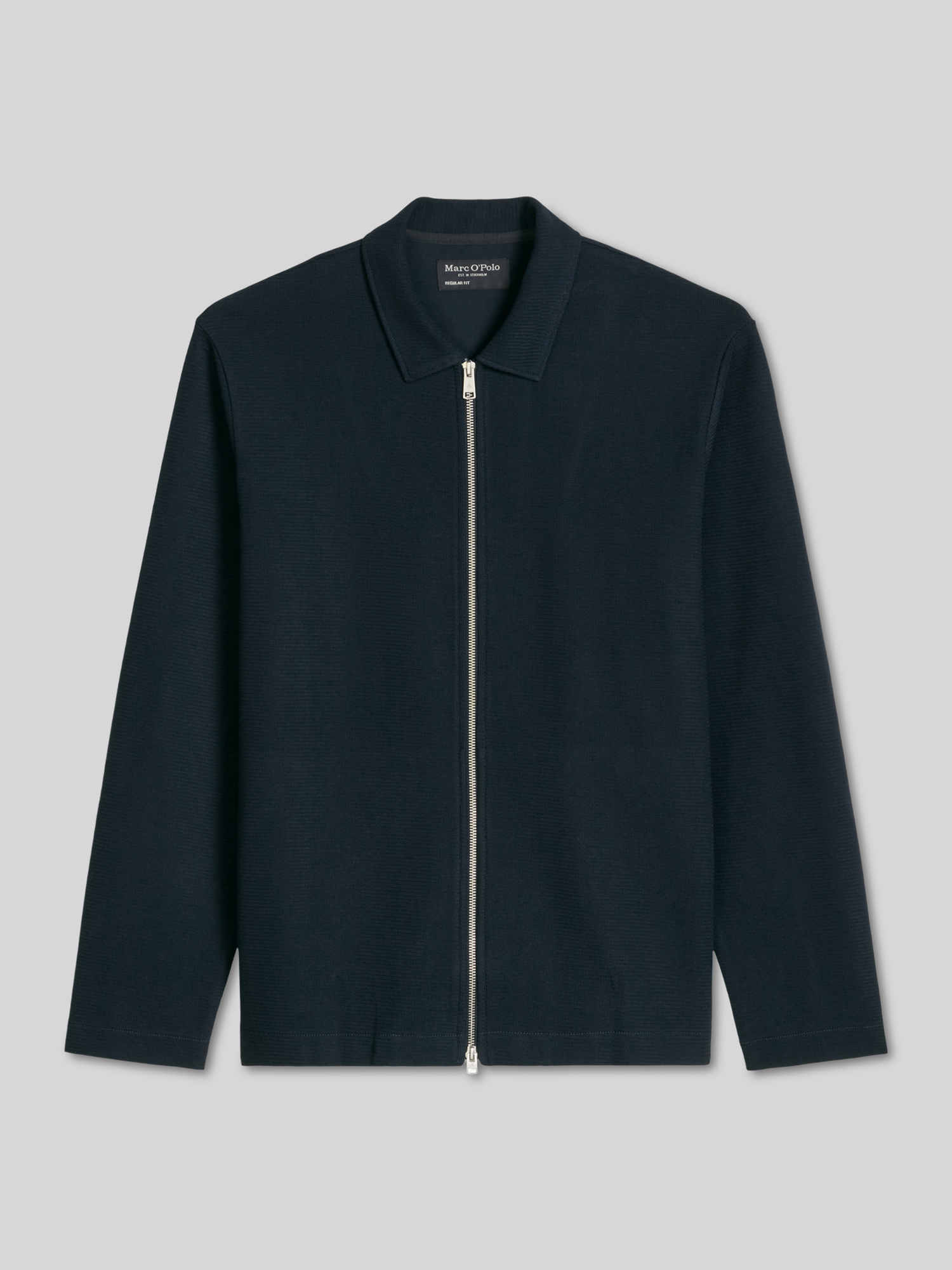 Marc O'Polo - Herren - Sweatjacke - Regular Fit - XXL - Marine