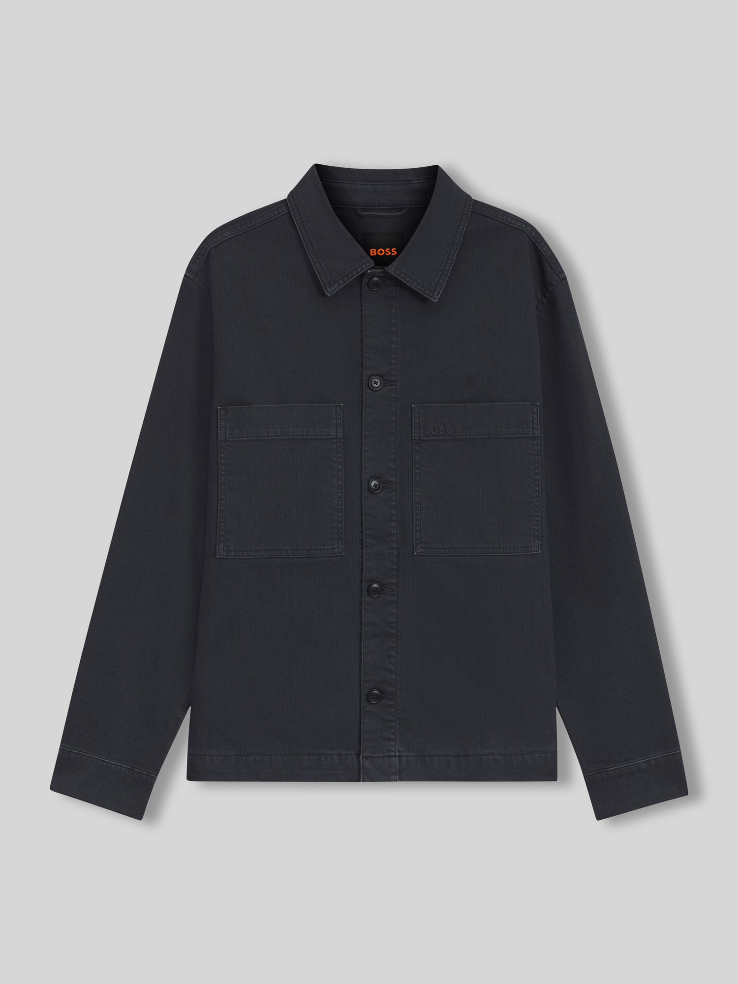 Boss Orange - Herren - Hemdjacke - Laredo-3 BO - Marine - XL