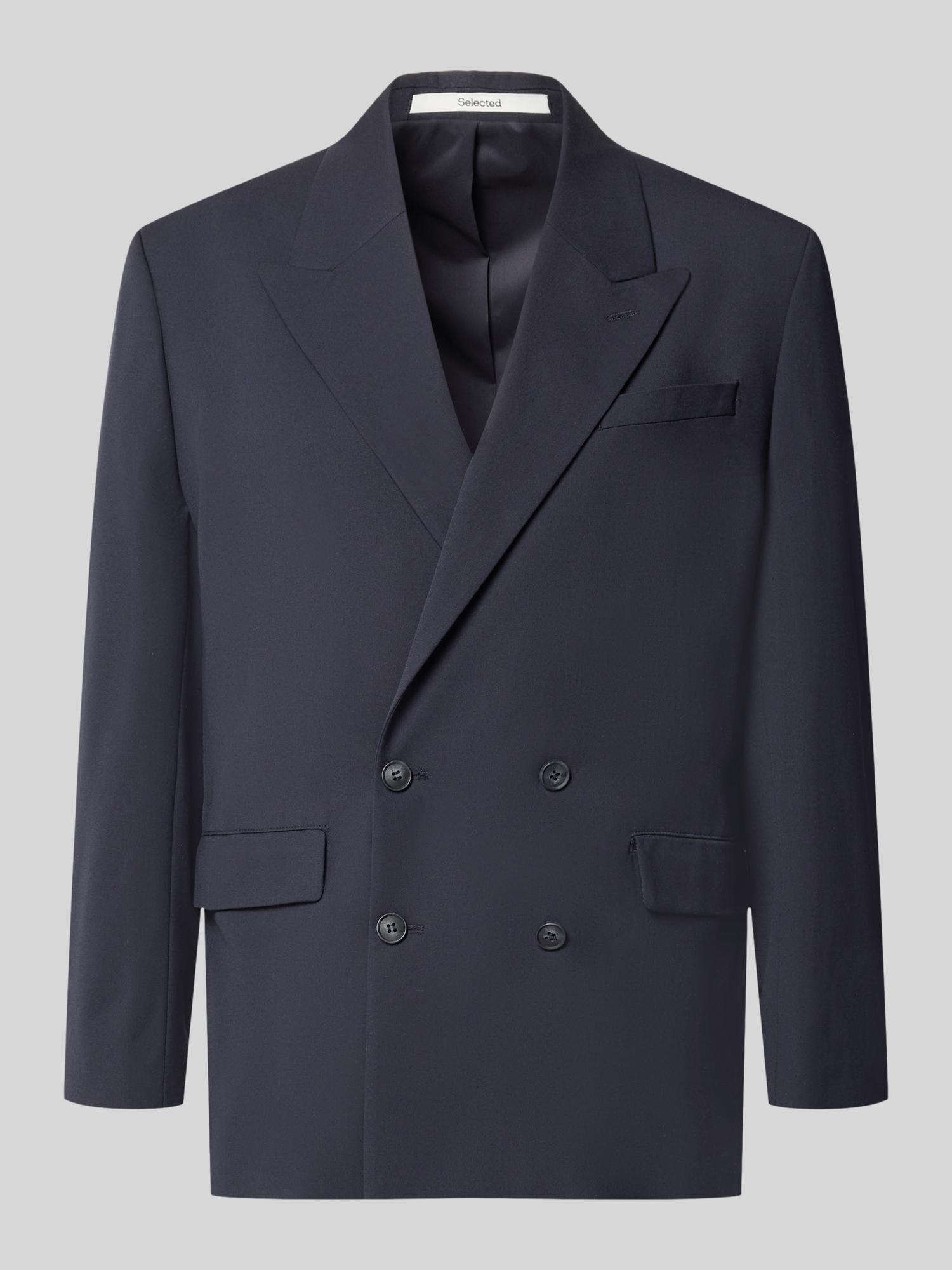 Selected Homme - Herren - Sakko - Relaxed-Liam - Dunkelblau - Größe 50