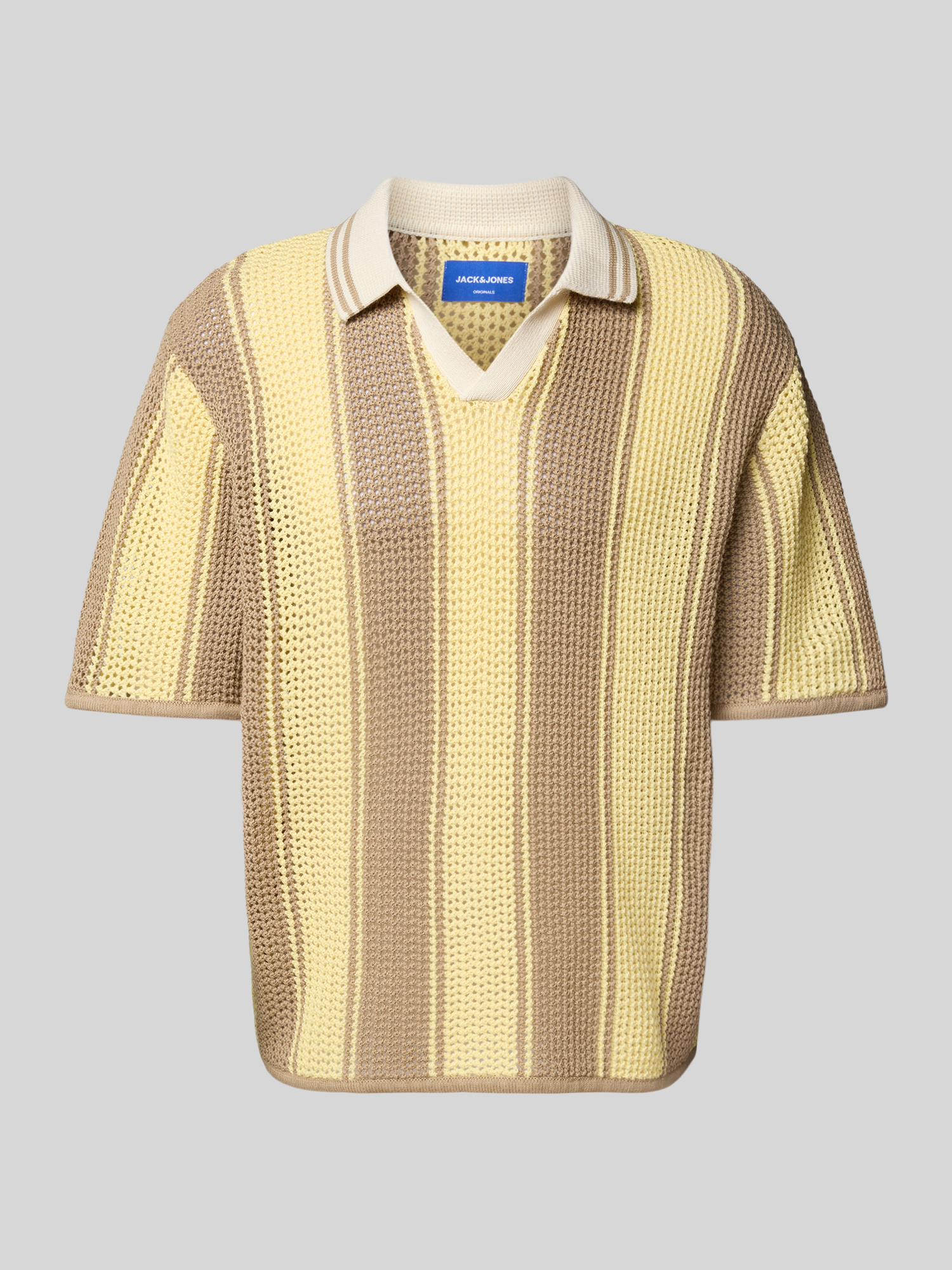 Jack & Jones Herren Poloshirt - Gelb - L