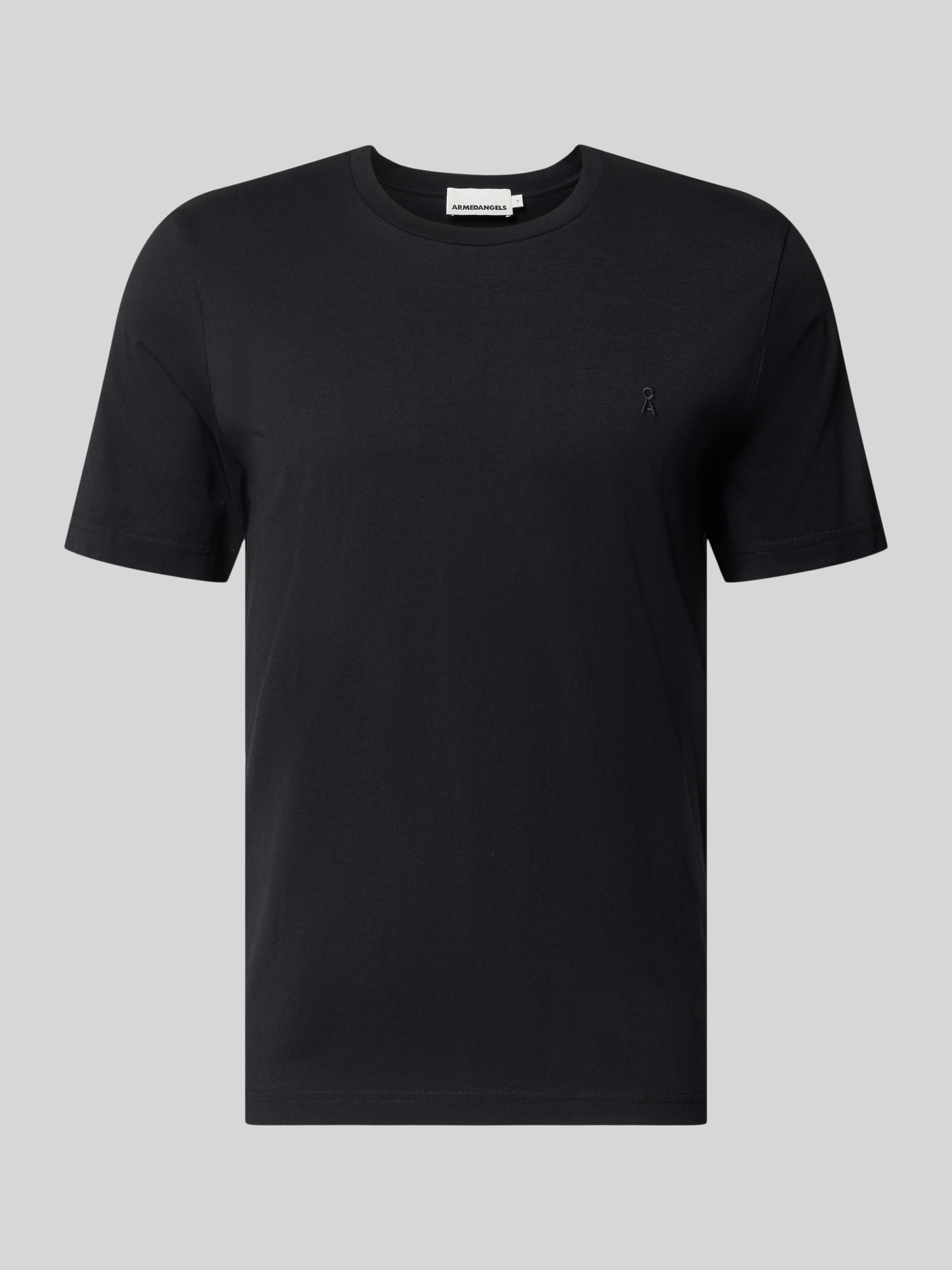 Armedangels Unisex Noir T-Shirt Jaames - Bild 4