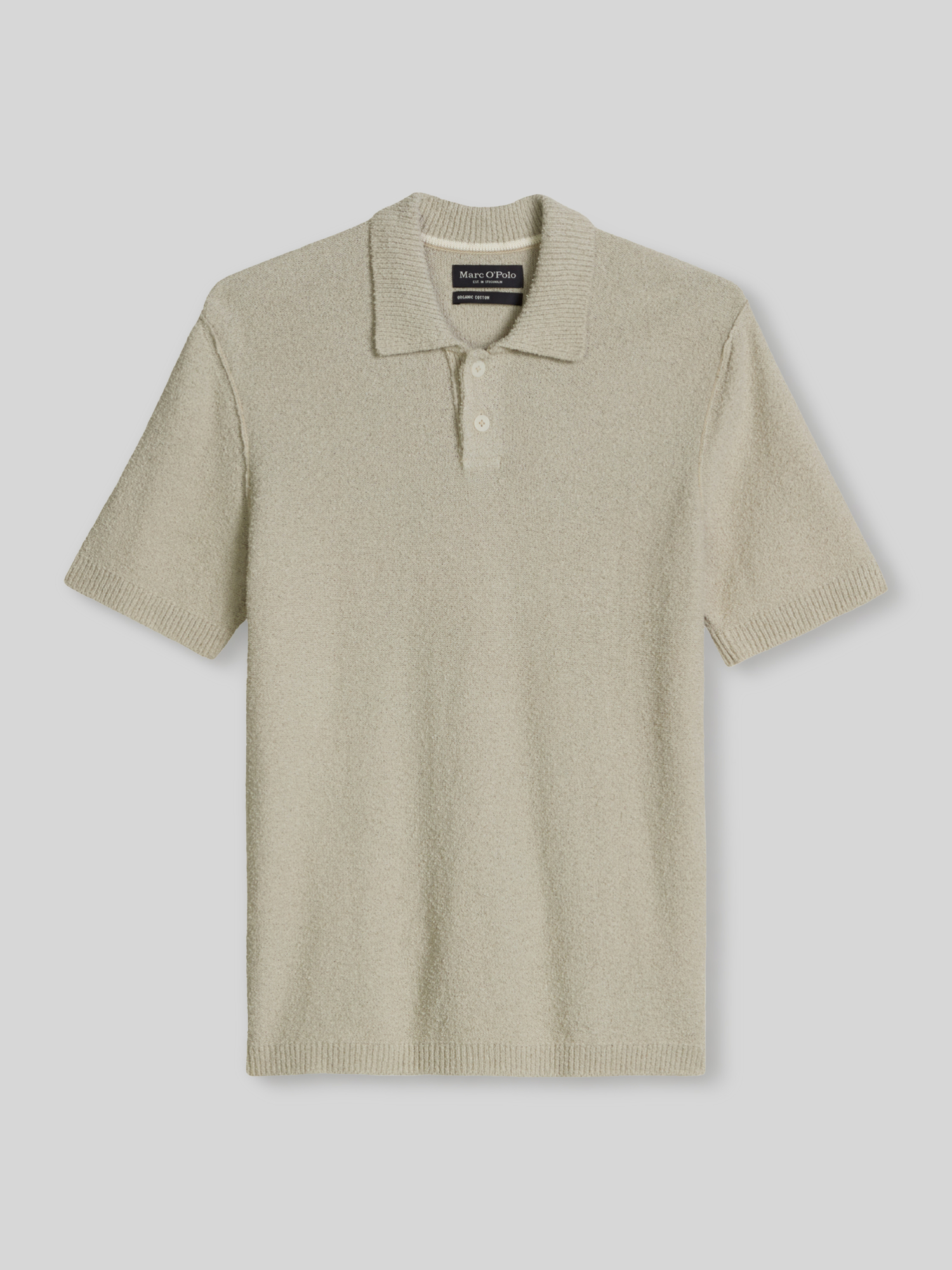 Marc O'Polo - Herren - Poloshirt - XXL - Mittelgrau - Regular Fit