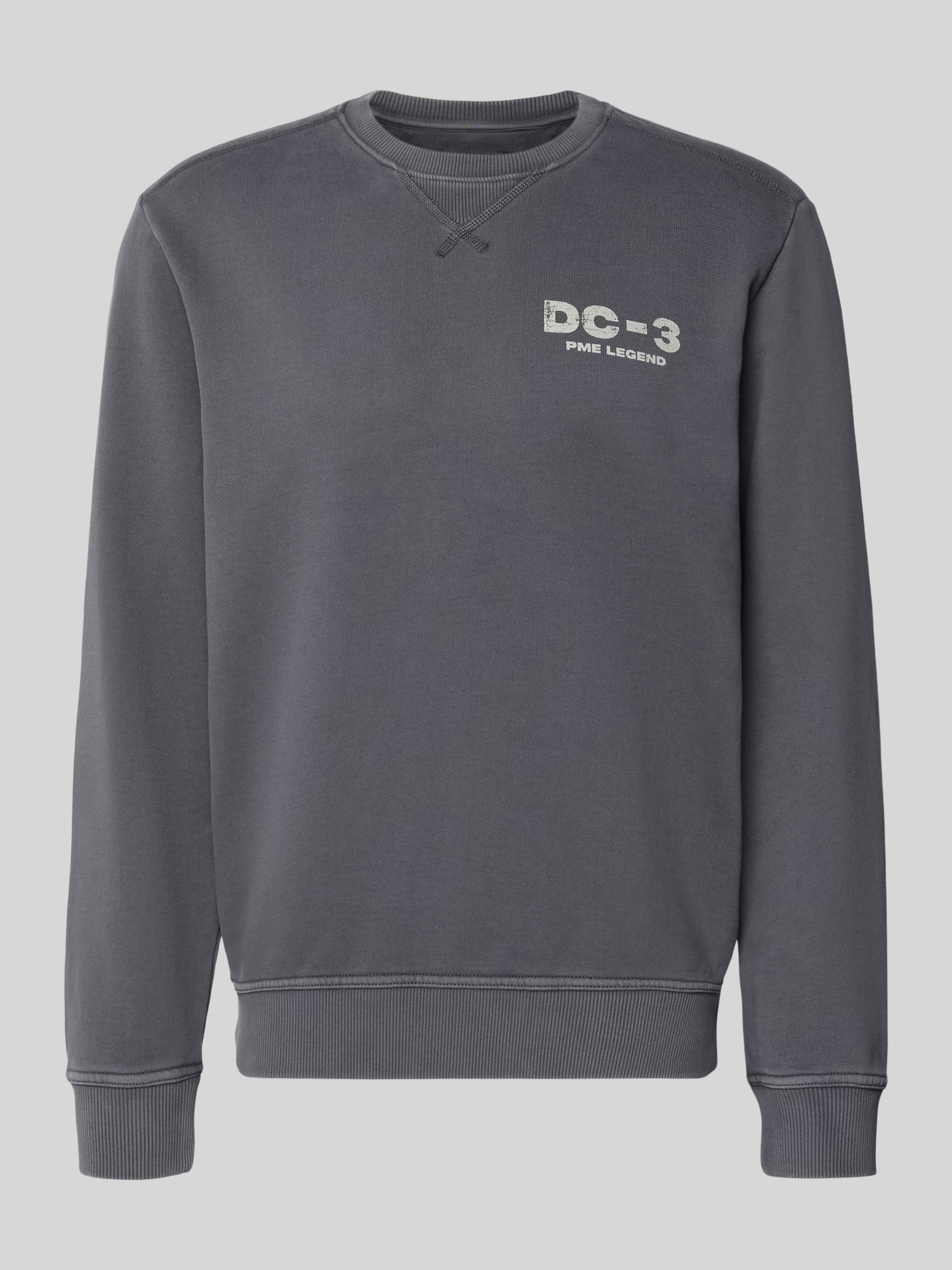 PME Legend - Herren - Sweatshirt - L - Anthrazit