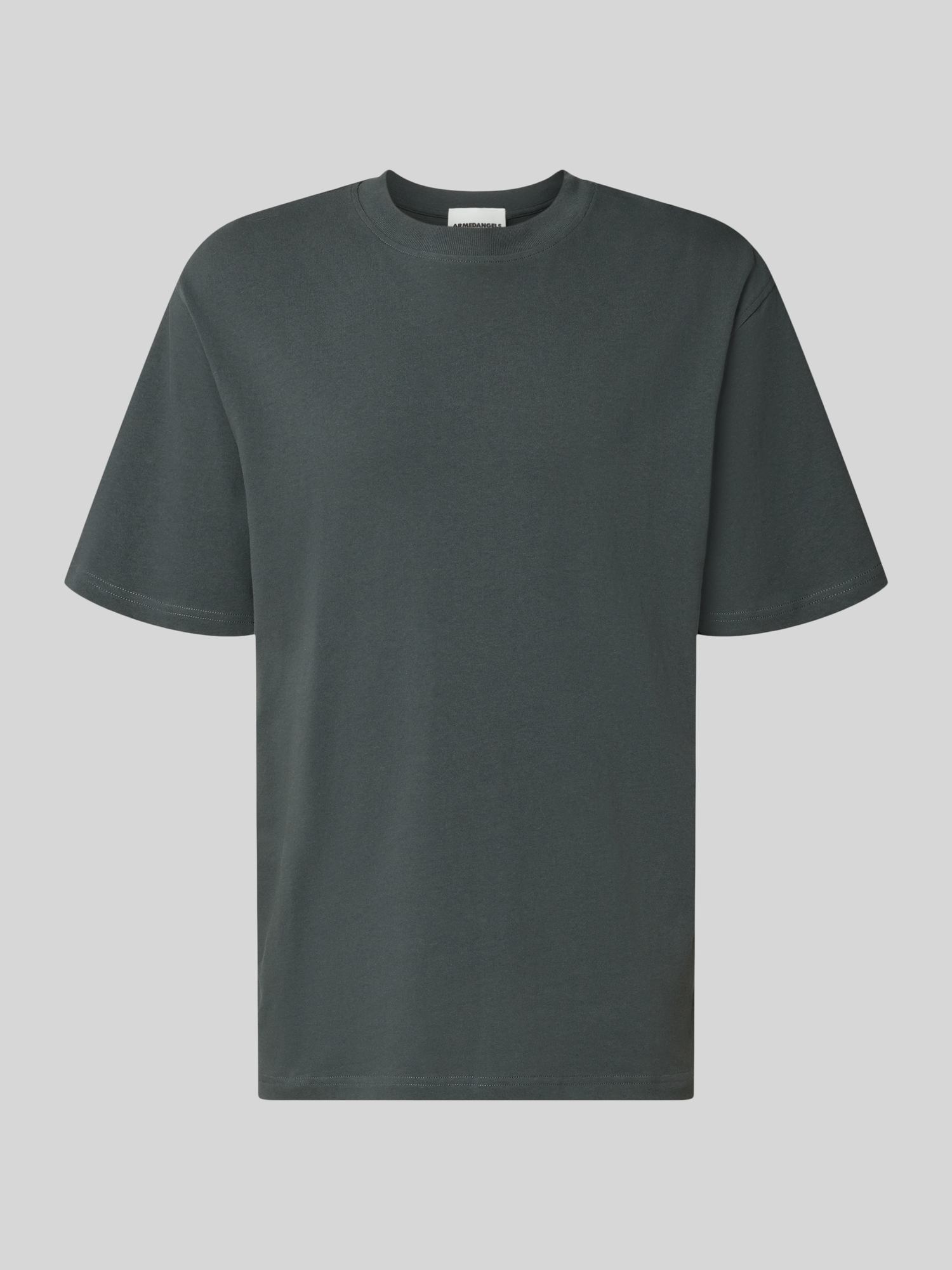 Armedangels Herren Gris Dickes T-Shirt Maarkos - Bild 5