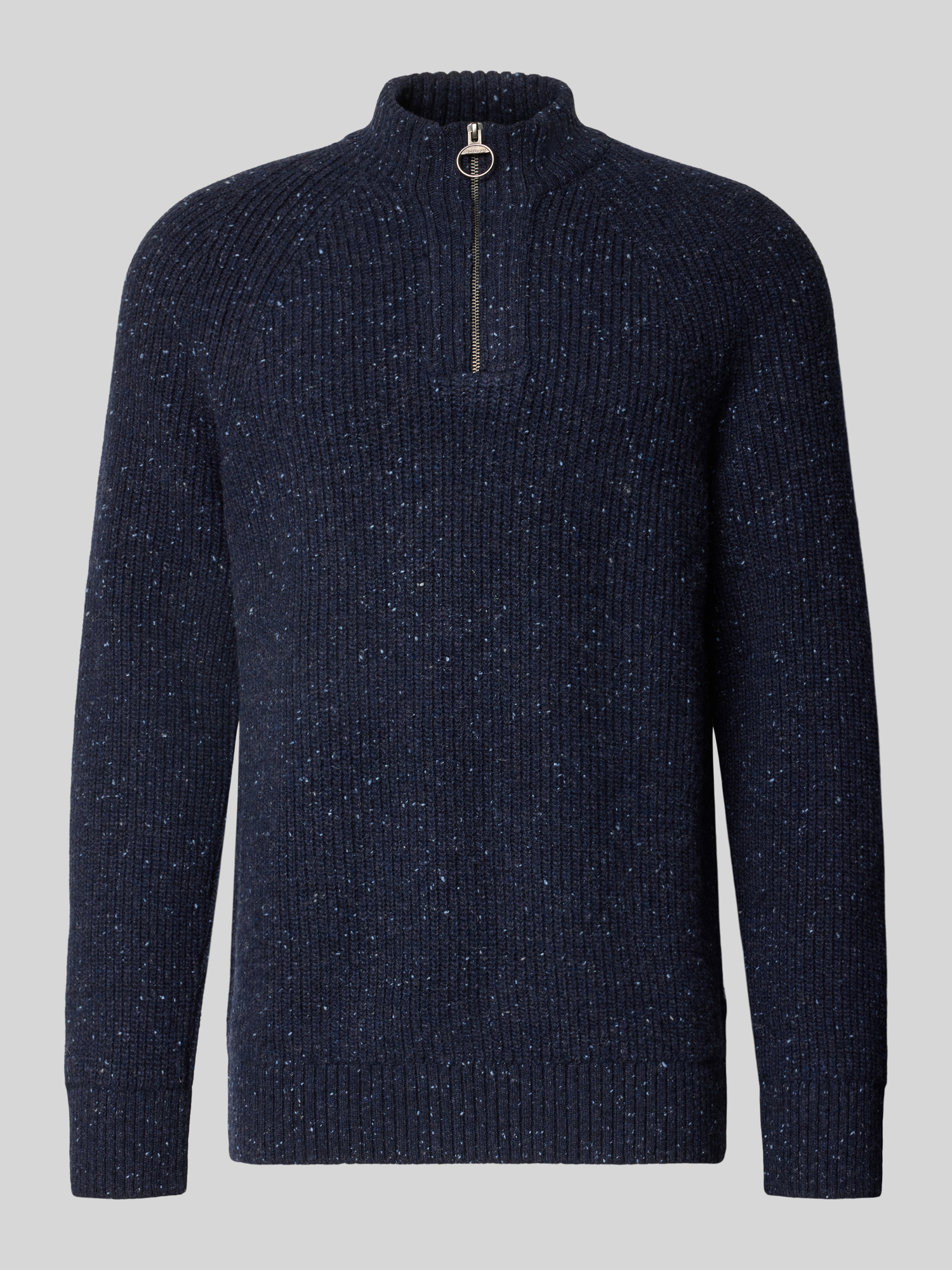 Barbour - Essentials Fleck Half-Zip - Knitwear - Herren - Beige - Xl - Bild 4
