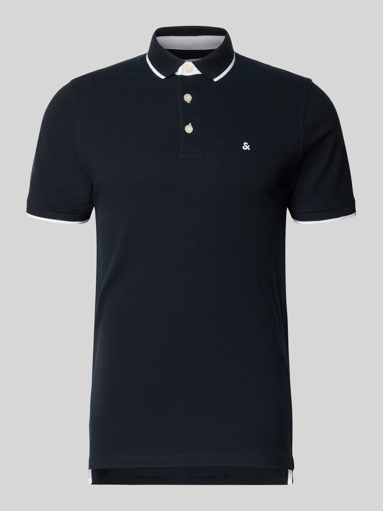 Jack & Jones Herren Poloshirt Dunkelblau Größe L